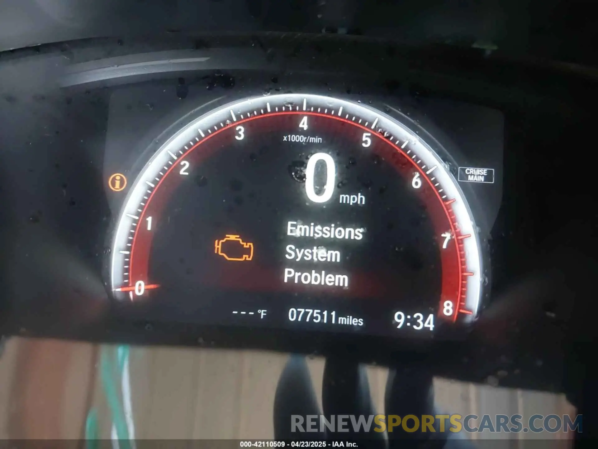 7 Photograph of a damaged car 2HGFC3A55KH755223 HONDA CIVIC SI 2019