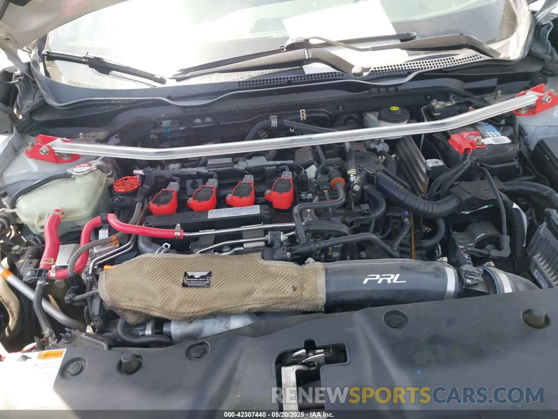 10 Photograph of a damaged car 2HGFC3A57KH753828 HONDA CIVIC SI 2019