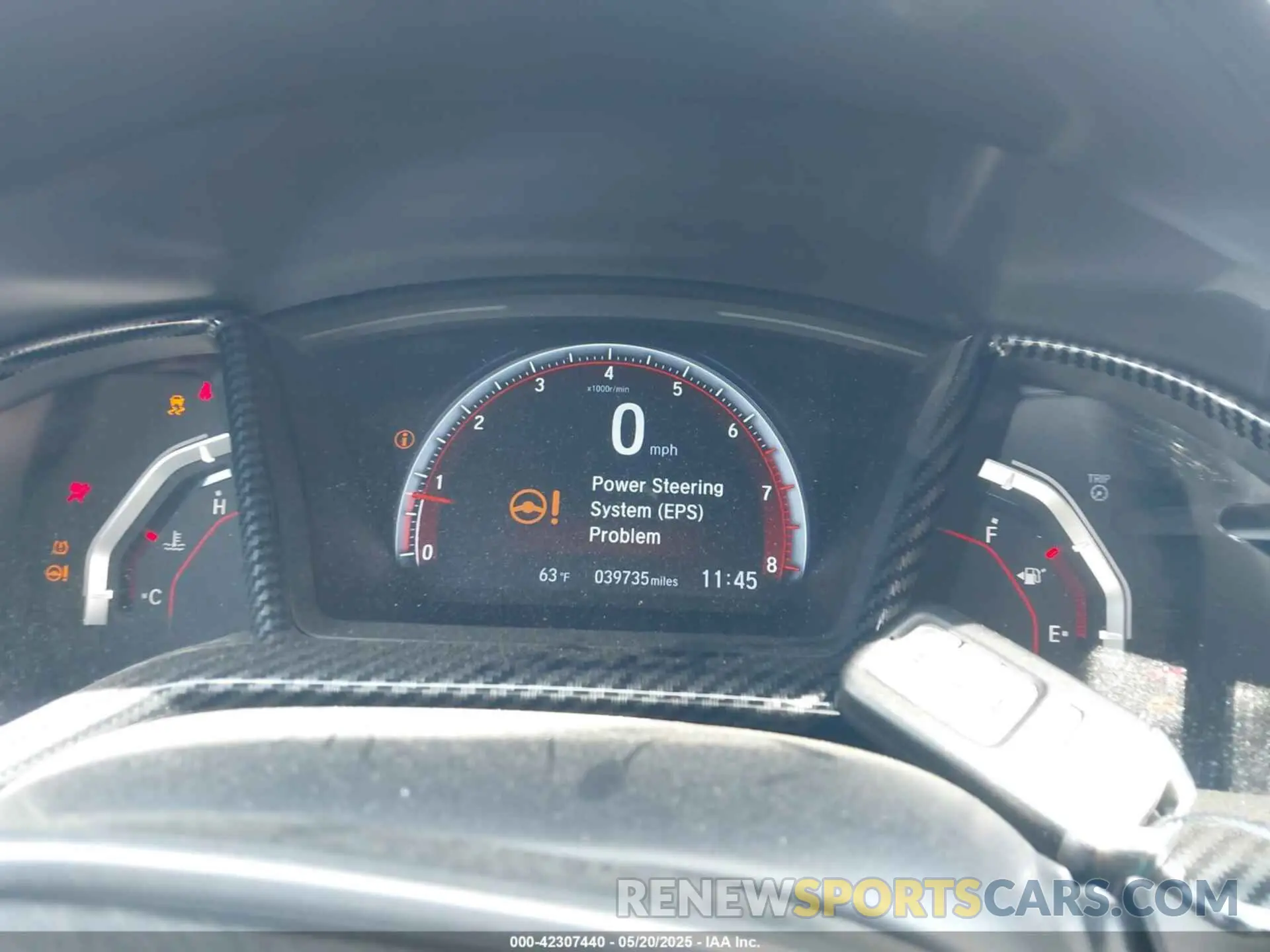 7 Photograph of a damaged car 2HGFC3A57KH753828 HONDA CIVIC SI 2019