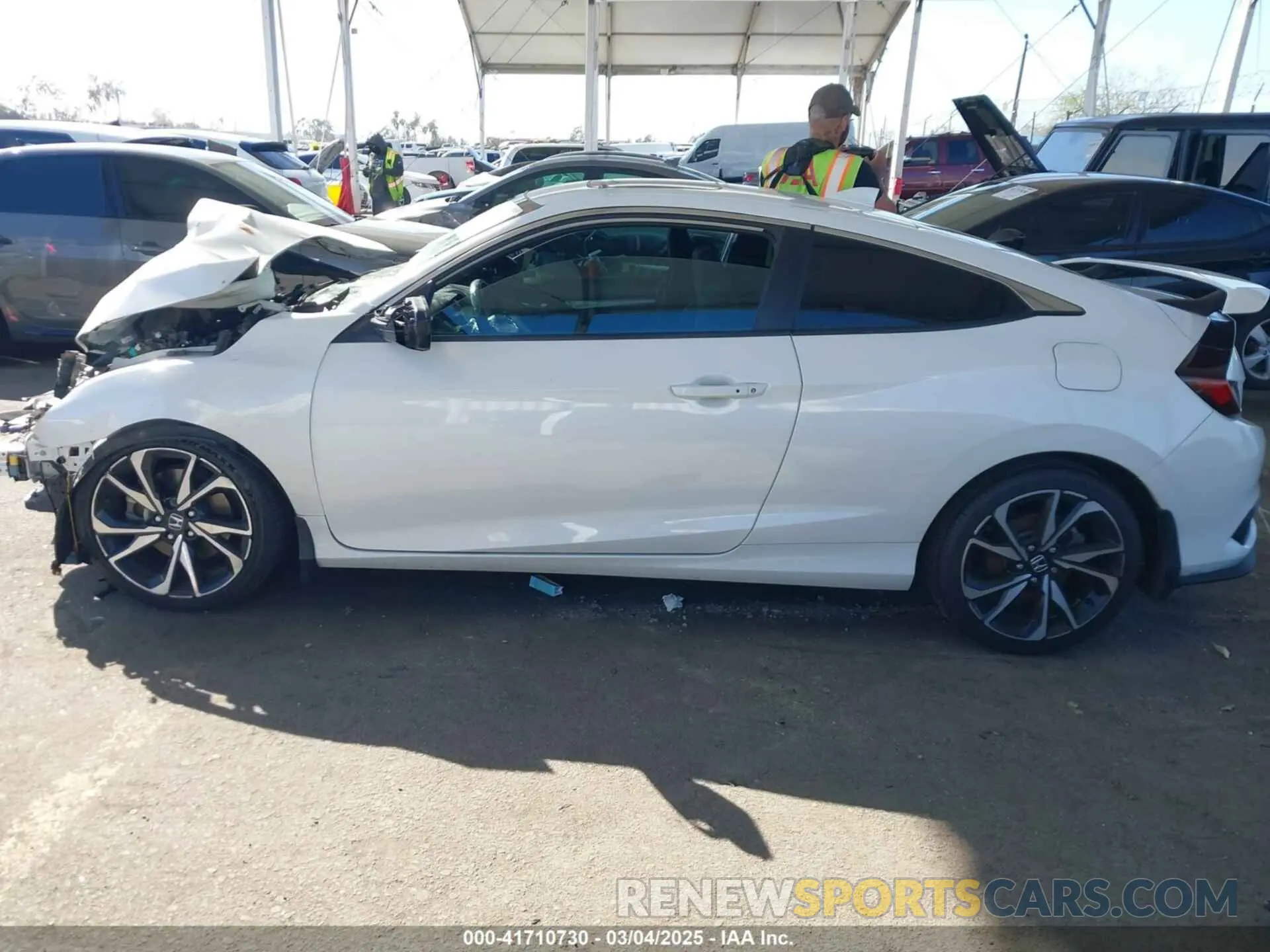 15 Photograph of a damaged car 2HGFC3A58KH751991 HONDA CIVIC SI 2019