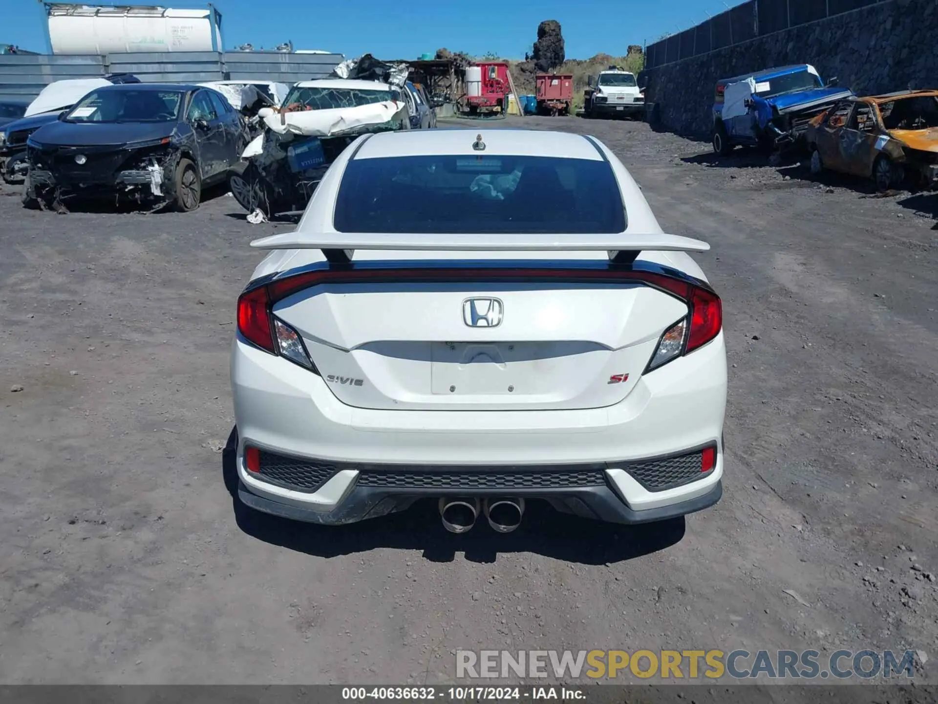 16 Photograph of a damaged car 2HGFC3A5XKH750647 HONDA CIVIC SI 2019