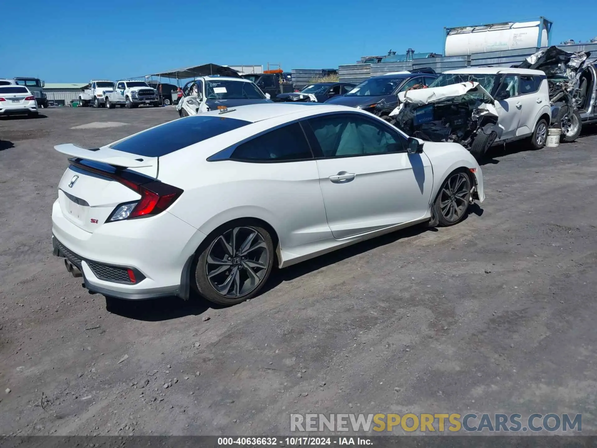 4 Photograph of a damaged car 2HGFC3A5XKH750647 HONDA CIVIC SI 2019