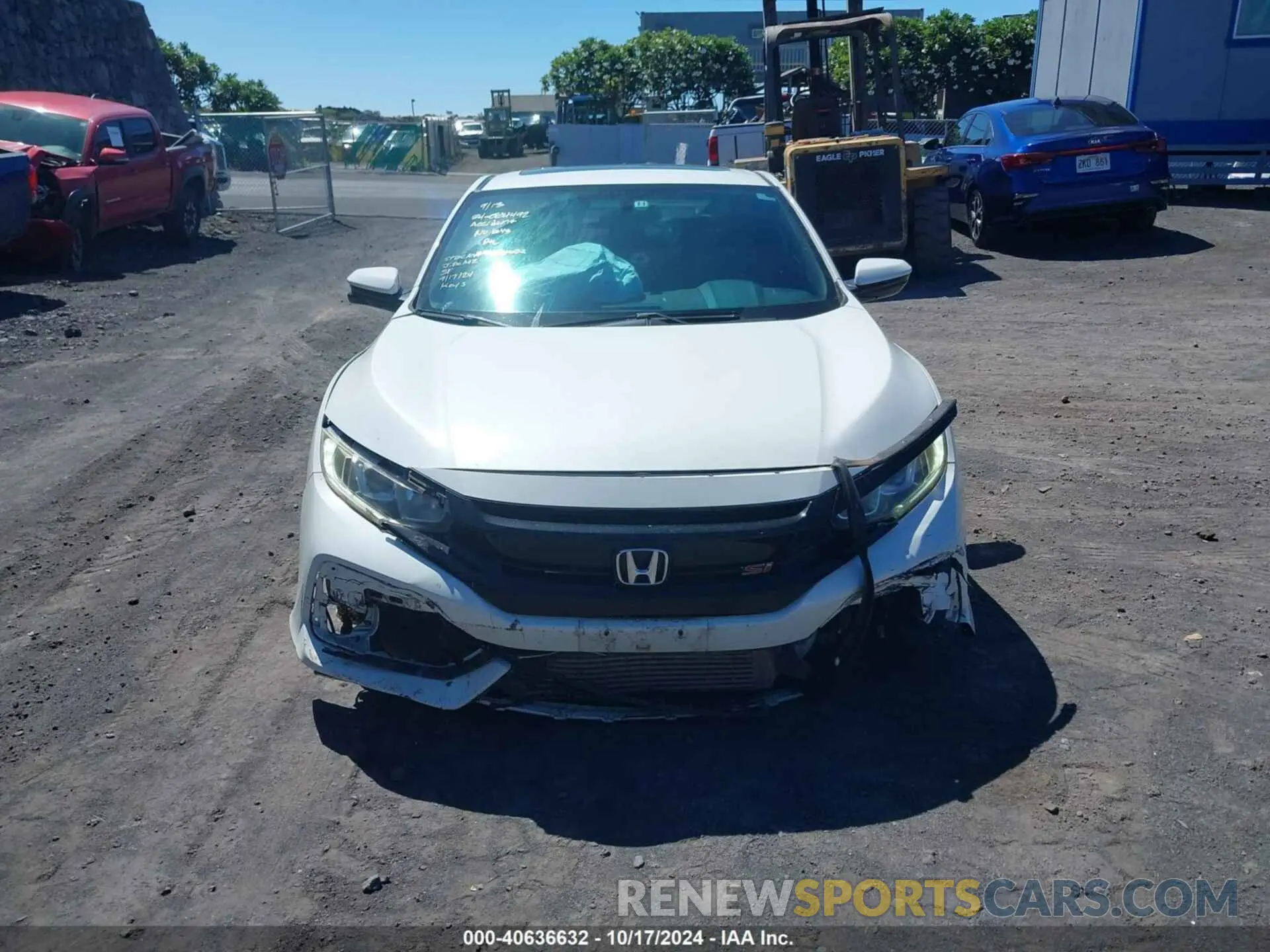 6 Photograph of a damaged car 2HGFC3A5XKH750647 HONDA CIVIC SI 2019