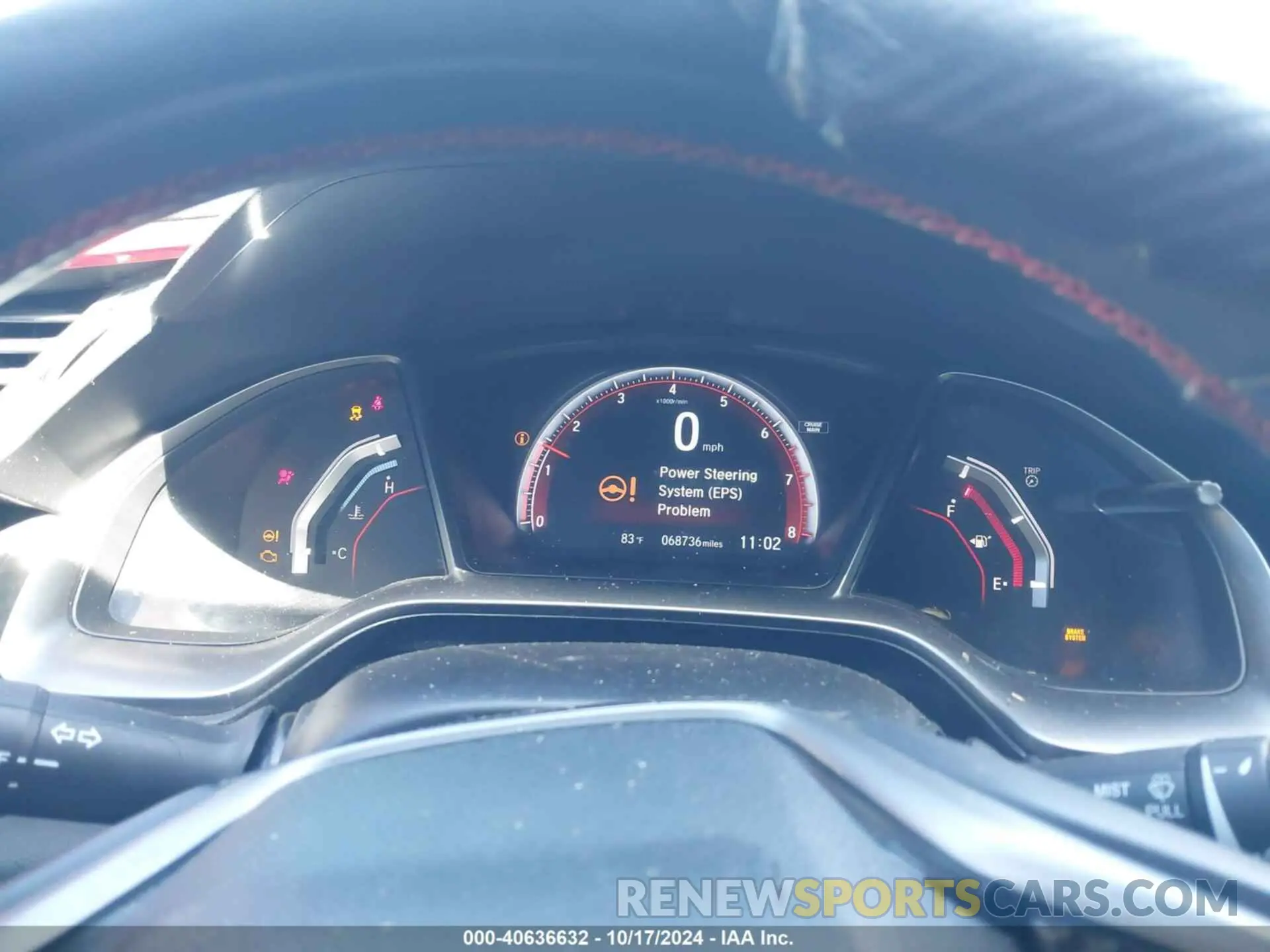 7 Photograph of a damaged car 2HGFC3A5XKH750647 HONDA CIVIC SI 2019