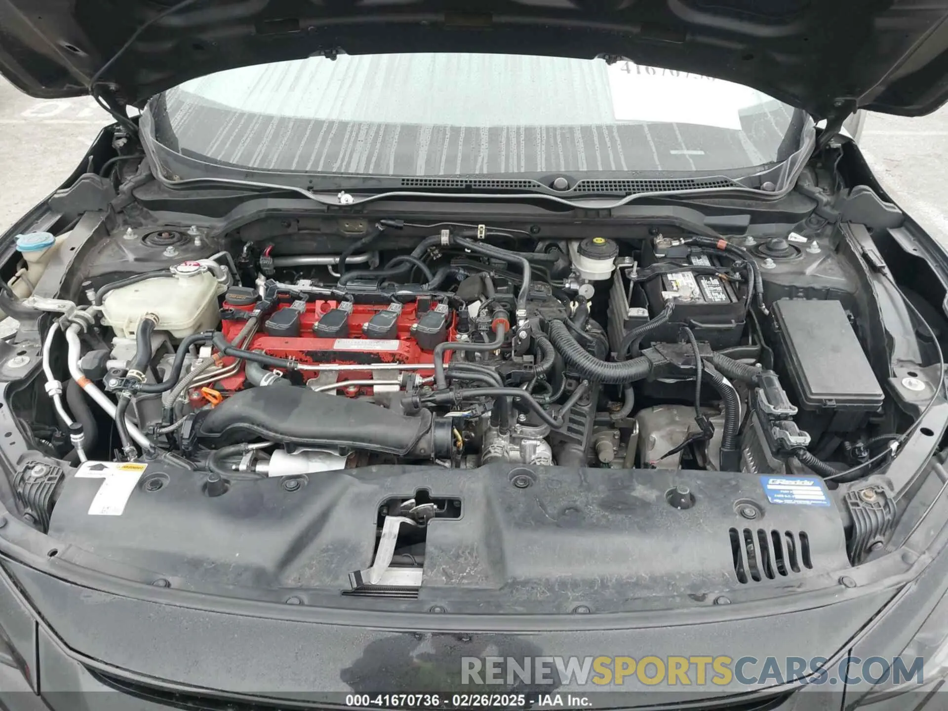 10 Photograph of a damaged car 2HGFC3A5XKH752317 HONDA CIVIC SI 2019