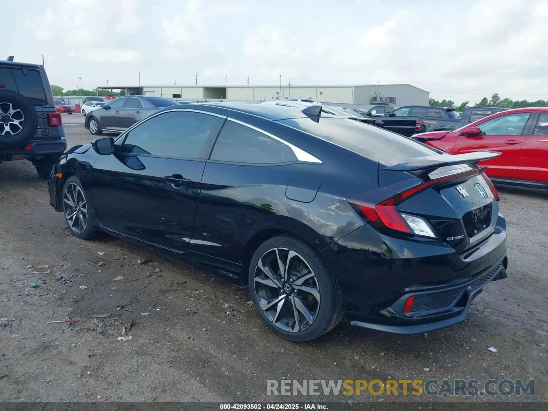 3 Photograph of a damaged car 2HGFC3A5XKH755296 HONDA CIVIC SI 2019