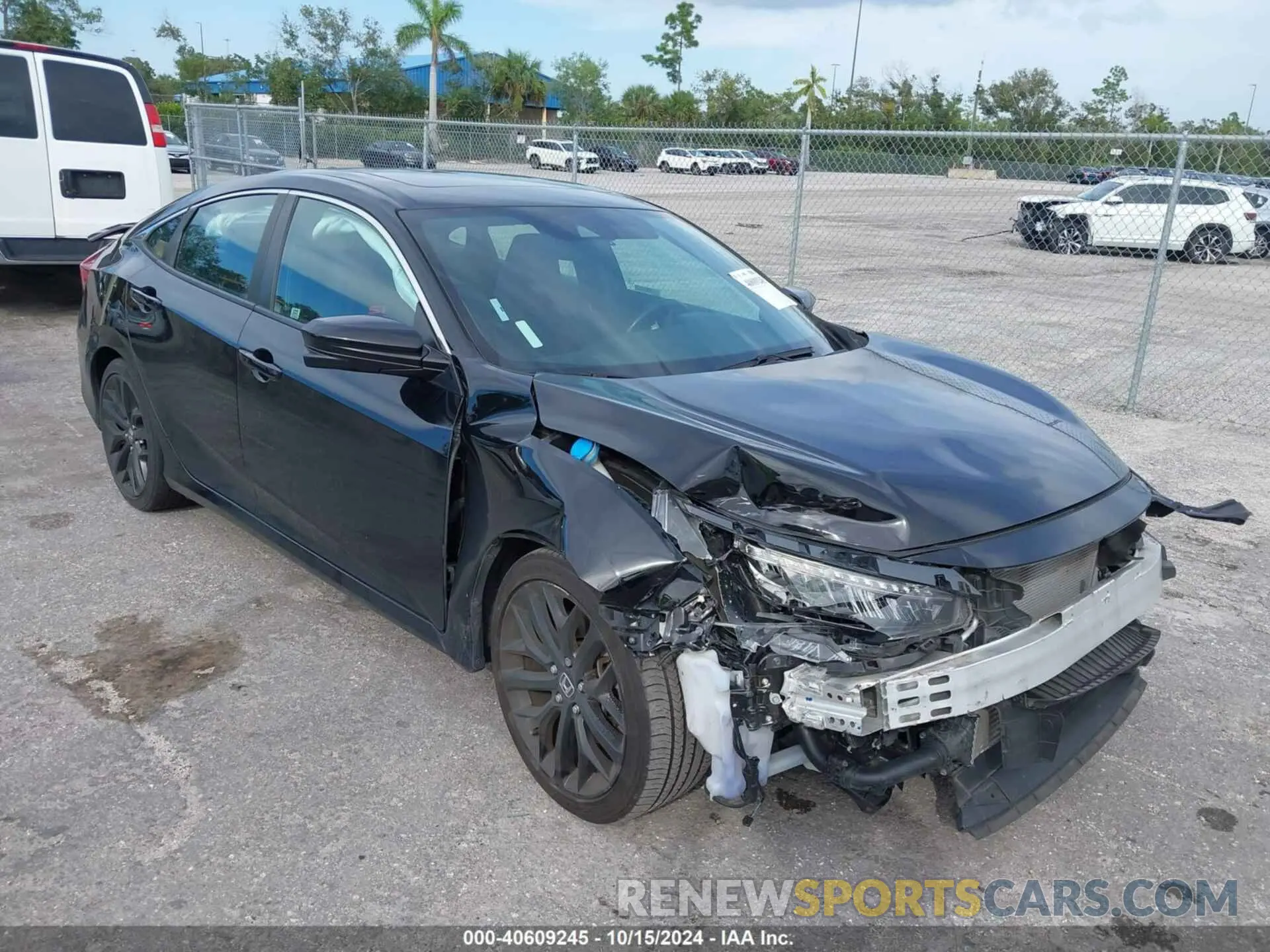 1 Photograph of a damaged car 2HGFC1E50LH702493 HONDA CIVIC SI 2020