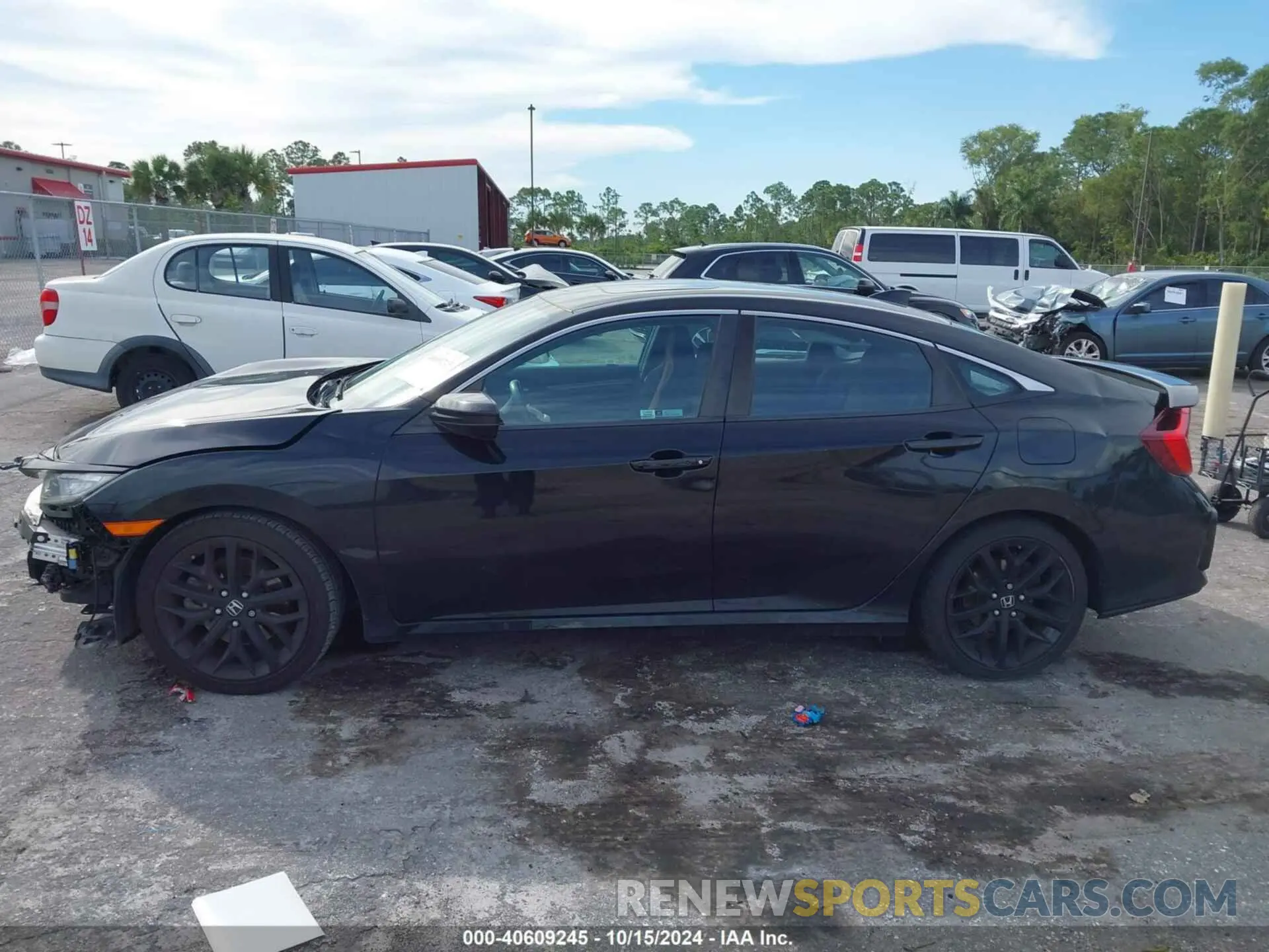 13 Photograph of a damaged car 2HGFC1E50LH702493 HONDA CIVIC SI 2020