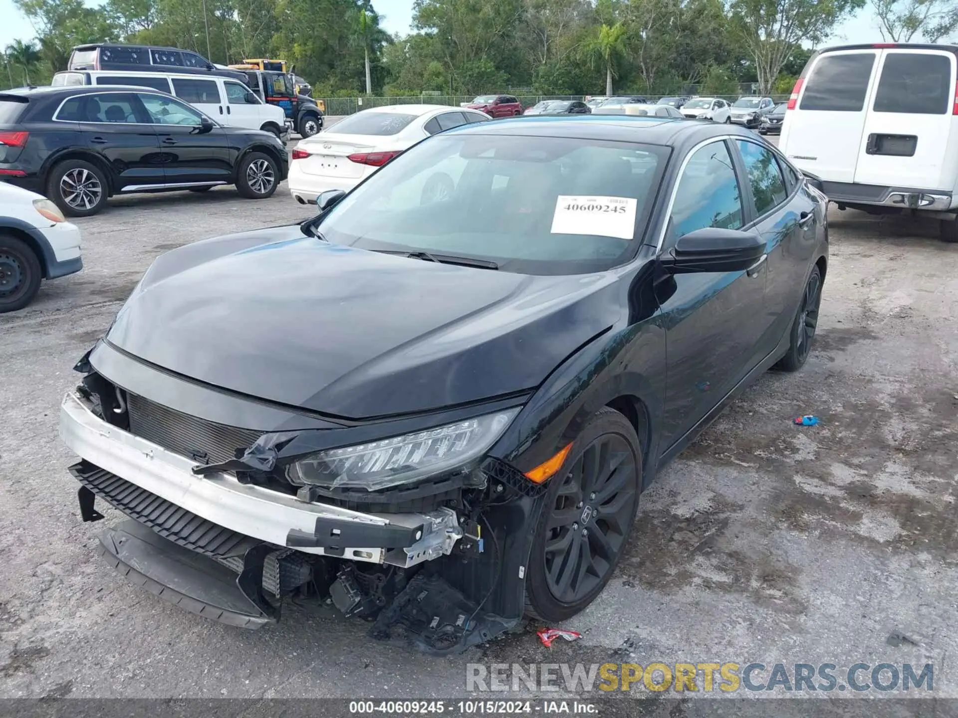 2 Photograph of a damaged car 2HGFC1E50LH702493 HONDA CIVIC SI 2020