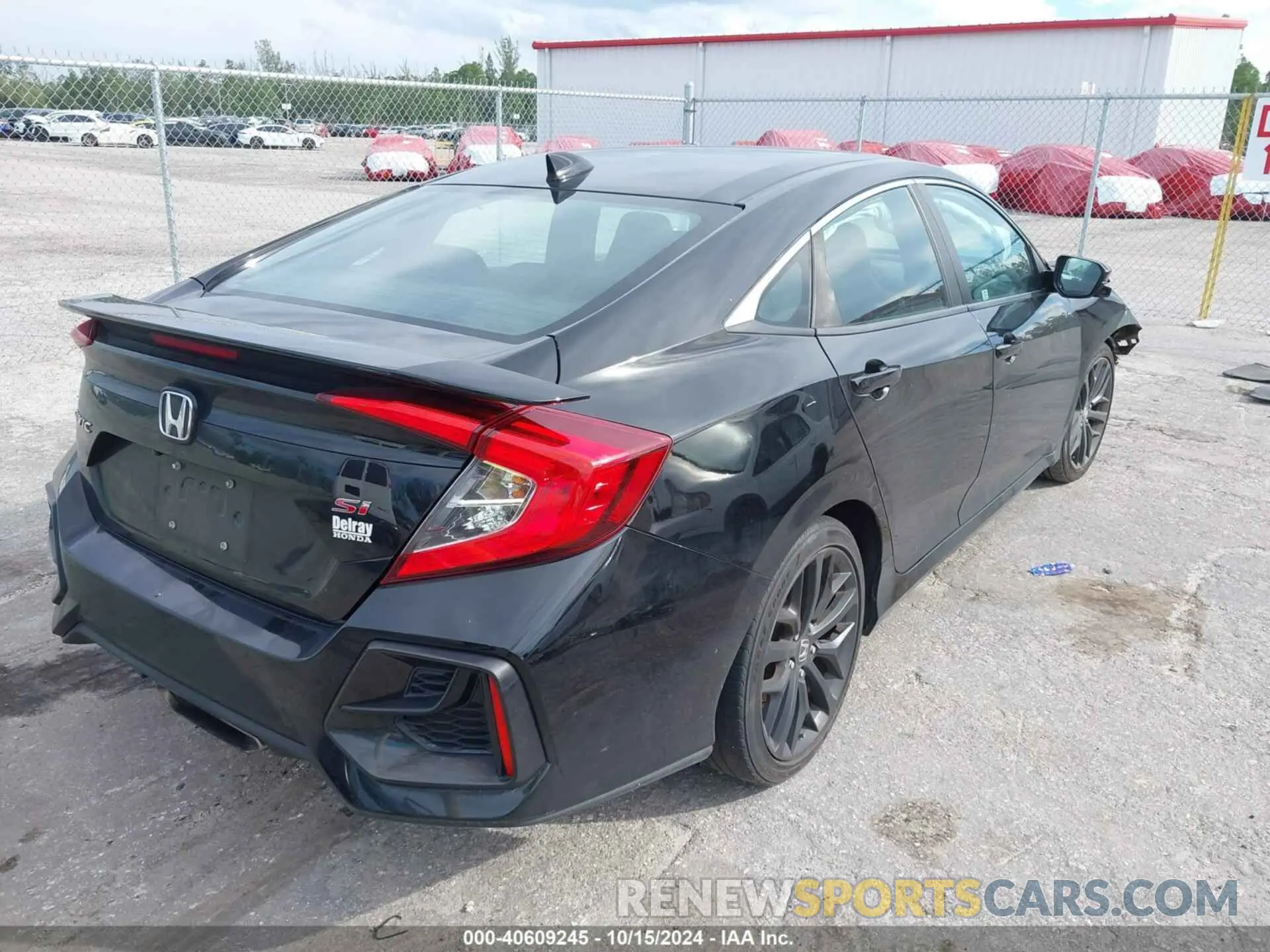 4 Photograph of a damaged car 2HGFC1E50LH702493 HONDA CIVIC SI 2020