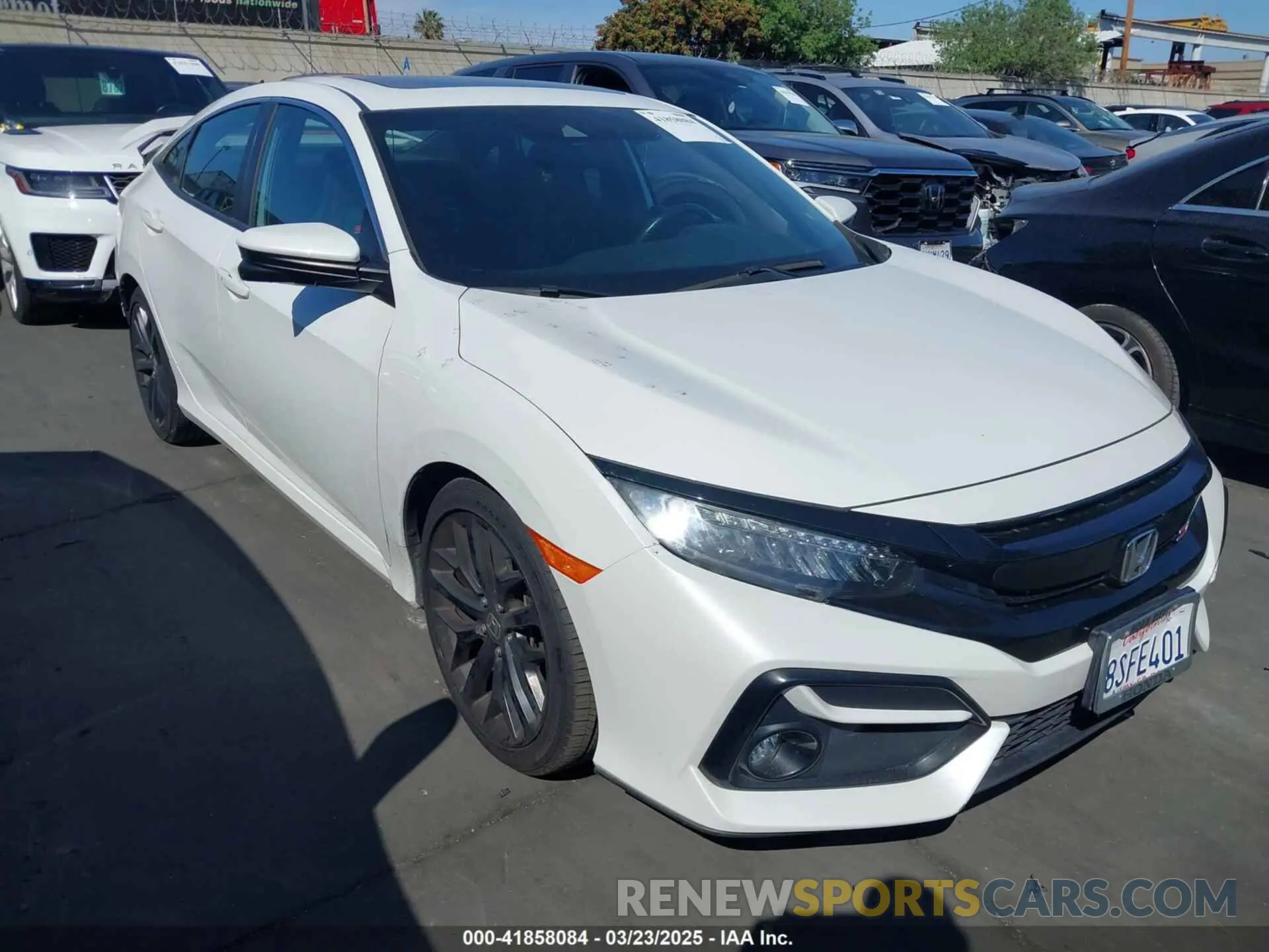 1 Photograph of a damaged car 2HGFC1E50LH705443 HONDA CIVIC SI 2020