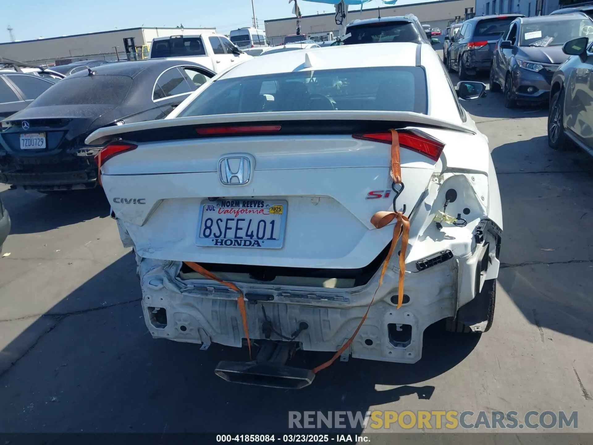 17 Photograph of a damaged car 2HGFC1E50LH705443 HONDA CIVIC SI 2020