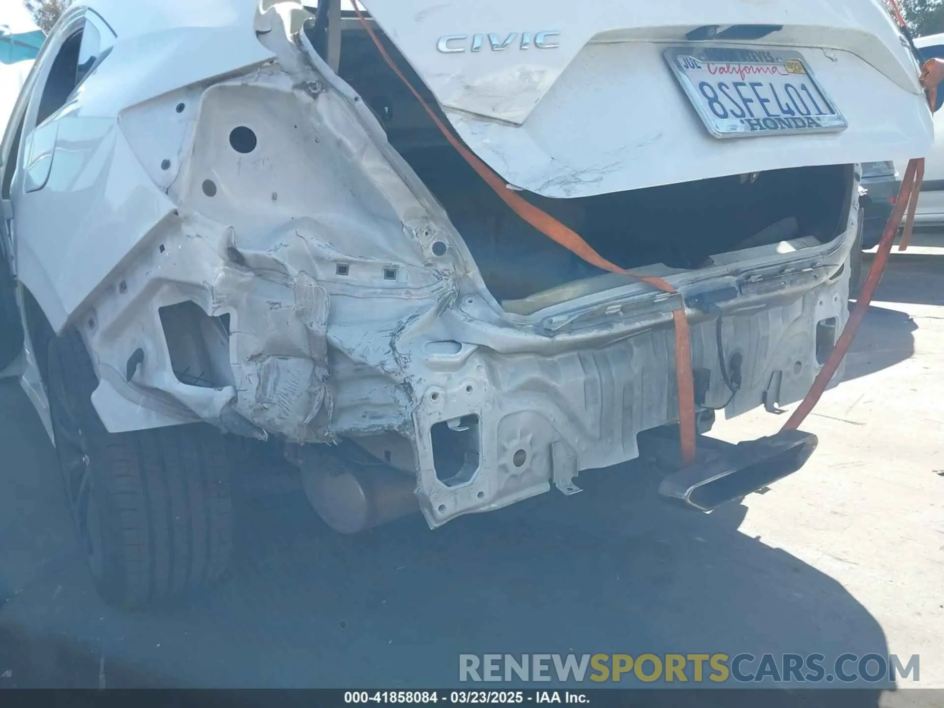 21 Photograph of a damaged car 2HGFC1E50LH705443 HONDA CIVIC SI 2020
