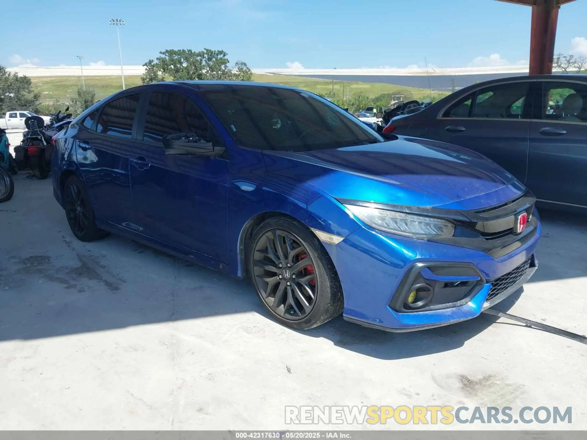 1 Photograph of a damaged car 2HGFC1E50LH705586 HONDA CIVIC SI 2020
