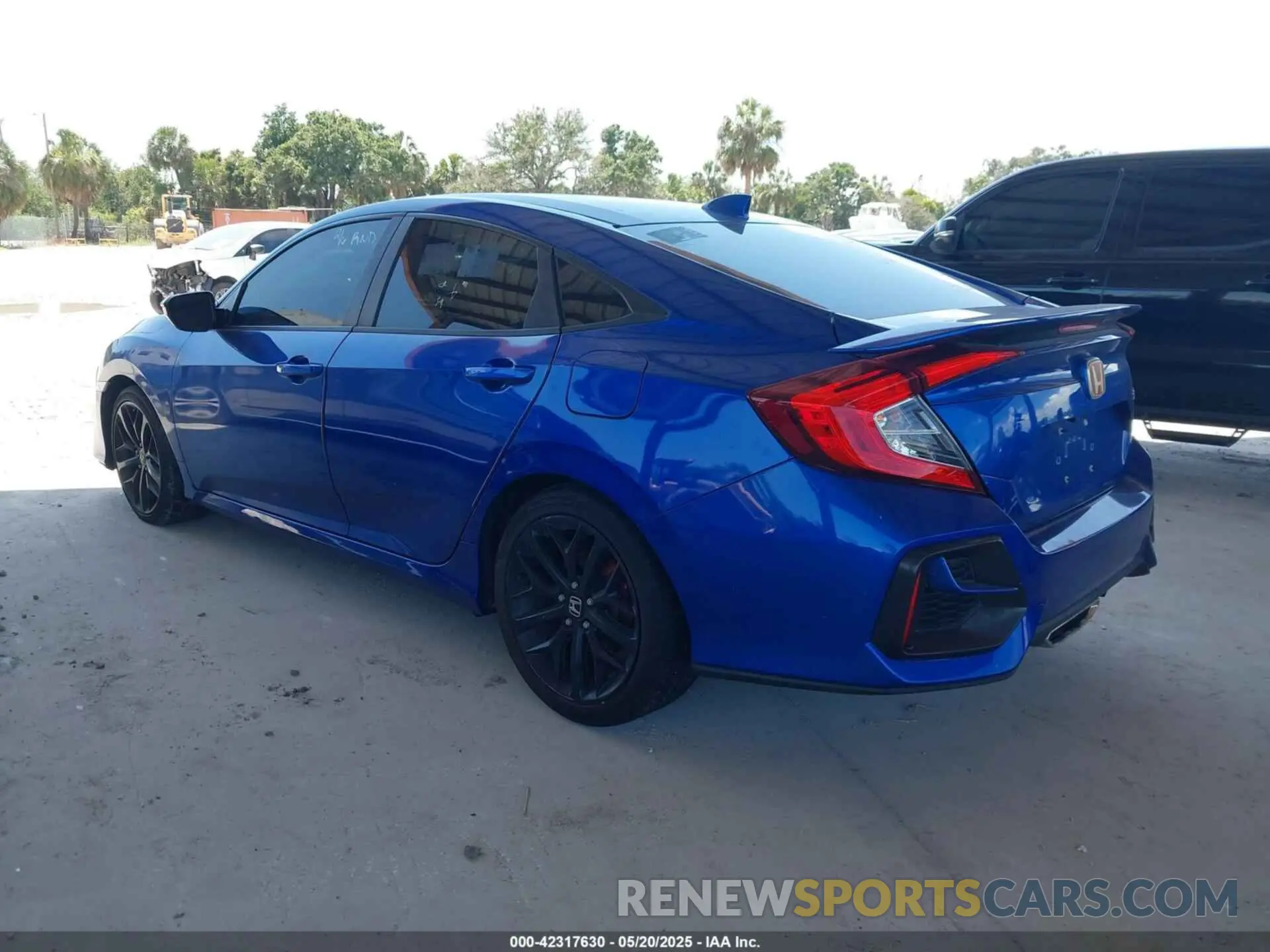 3 Photograph of a damaged car 2HGFC1E50LH705586 HONDA CIVIC SI 2020