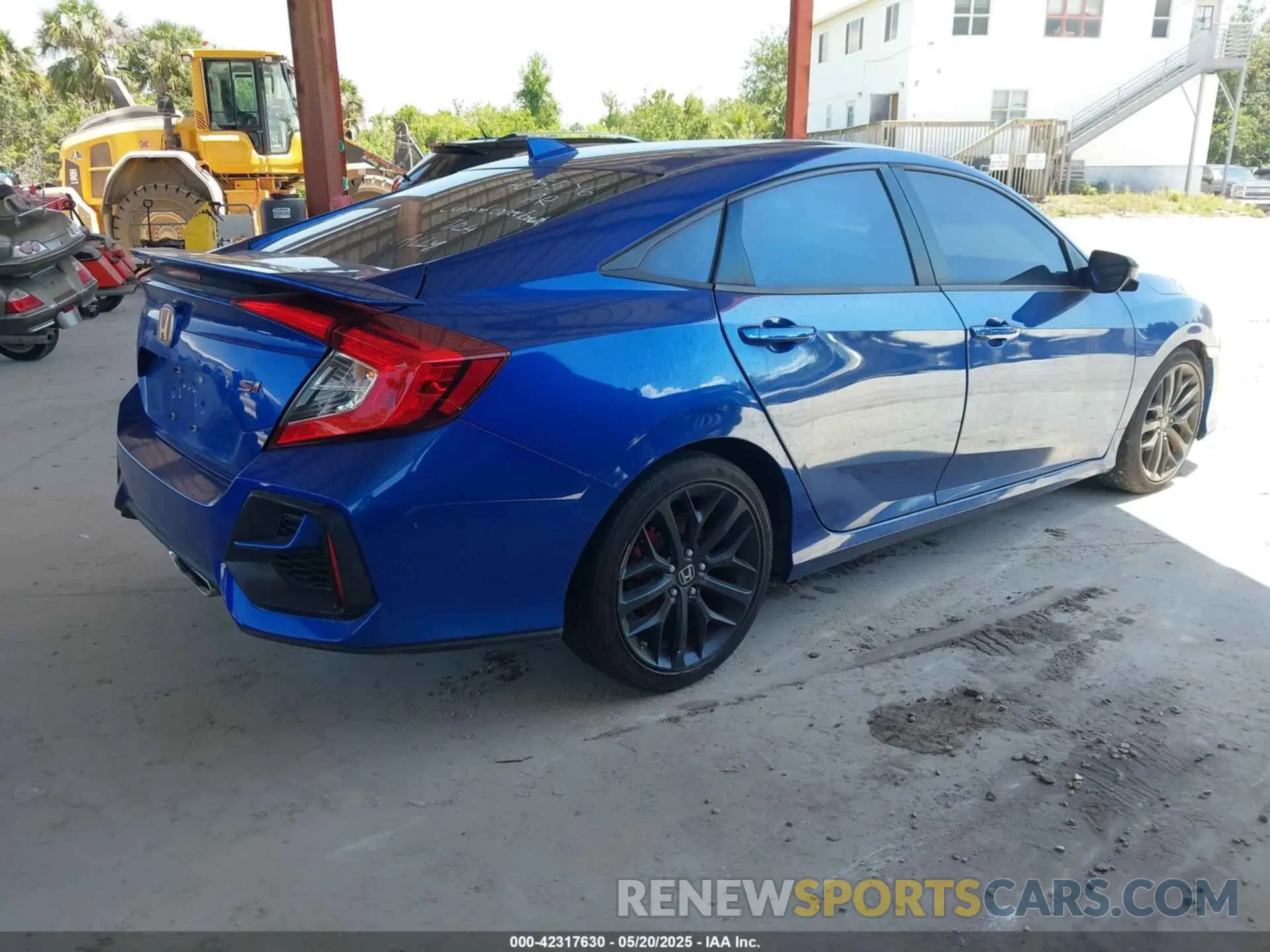 4 Photograph of a damaged car 2HGFC1E50LH705586 HONDA CIVIC SI 2020