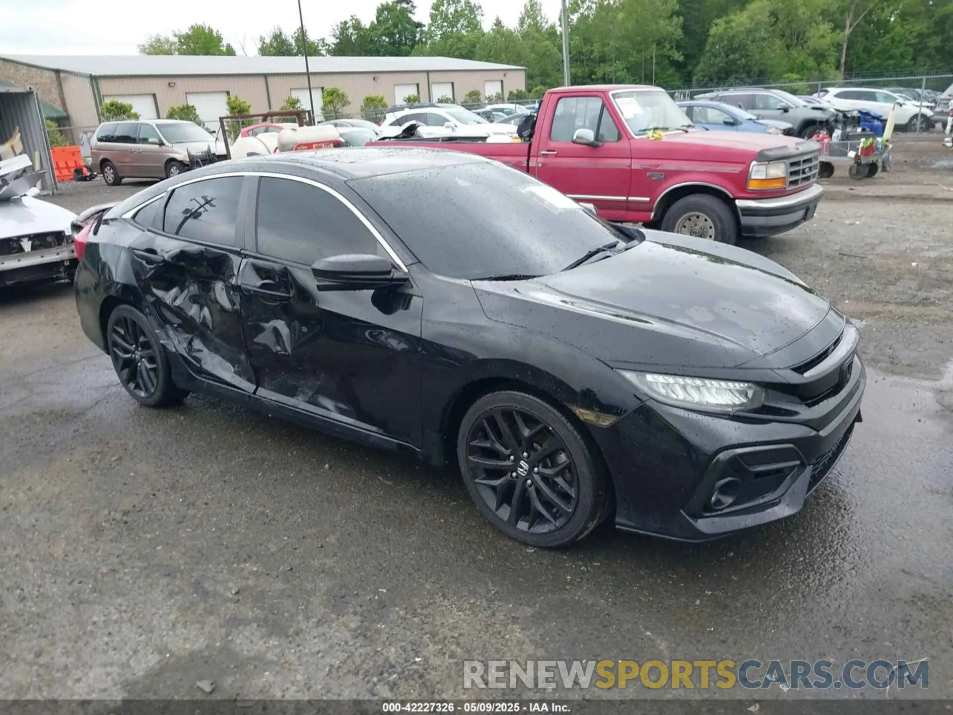 1 Photograph of a damaged car 2HGFC1E50LH706382 HONDA CIVIC SI 2020