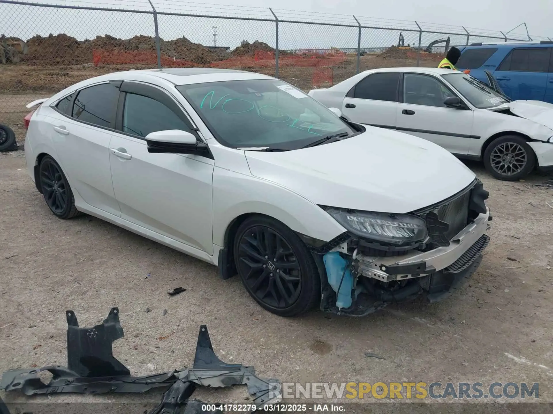 1 Photograph of a damaged car 2HGFC1E50LH707788 HONDA CIVIC SI 2020