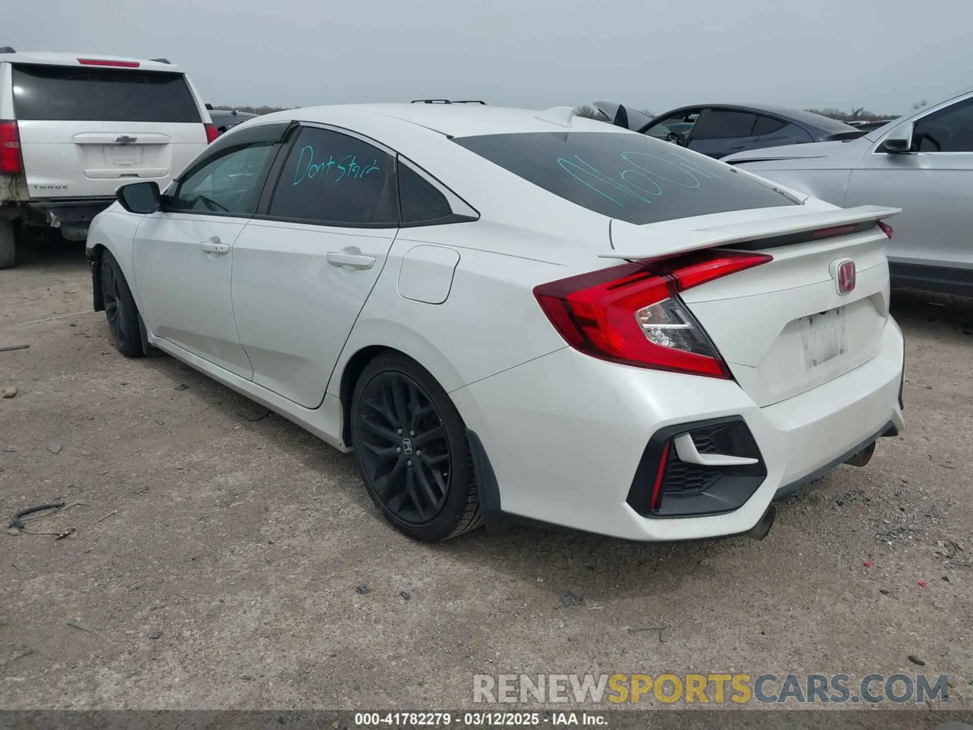3 Photograph of a damaged car 2HGFC1E50LH707788 HONDA CIVIC SI 2020