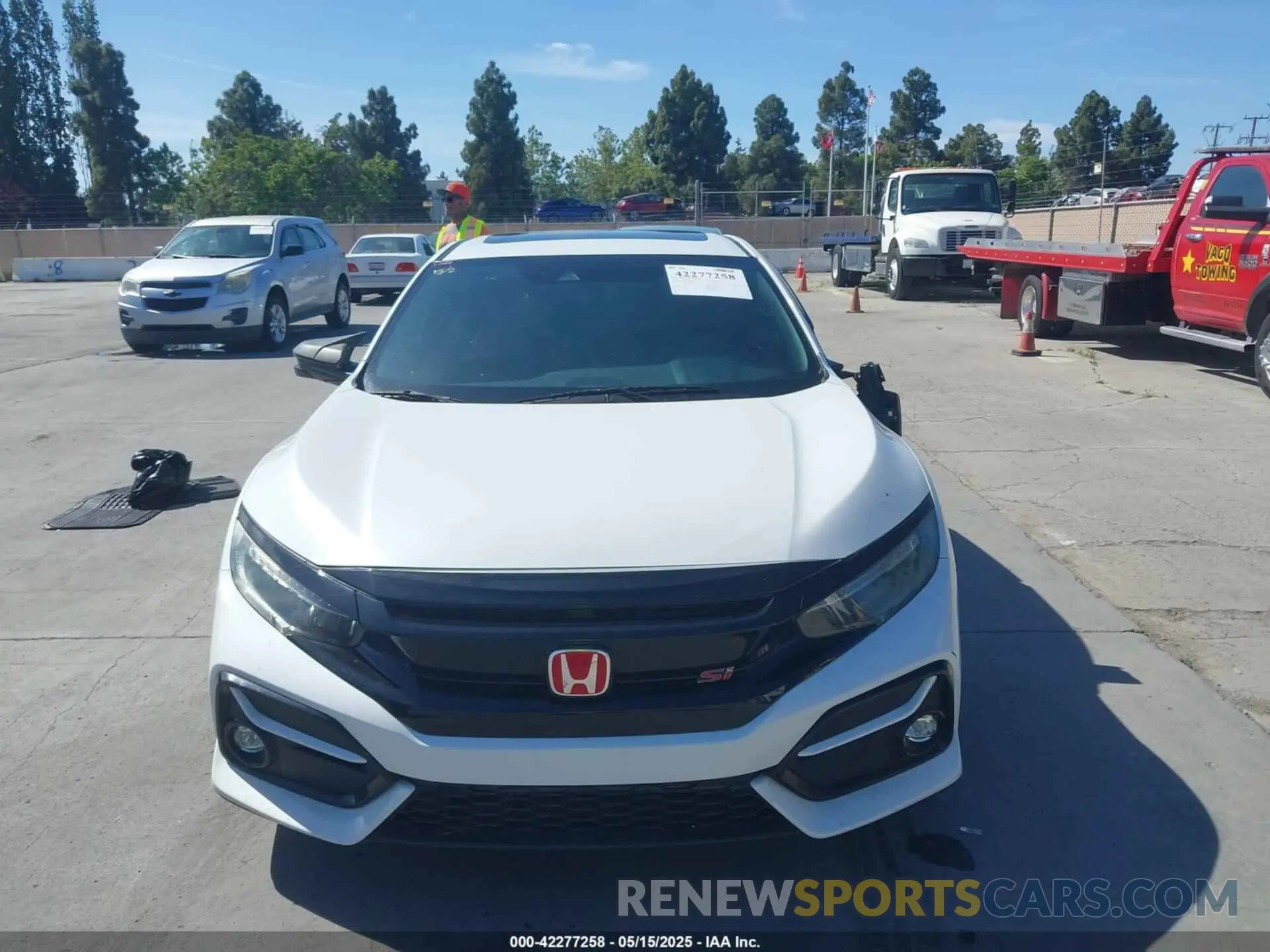 11 Photograph of a damaged car 2HGFC1E51LH700462 HONDA CIVIC SI 2020