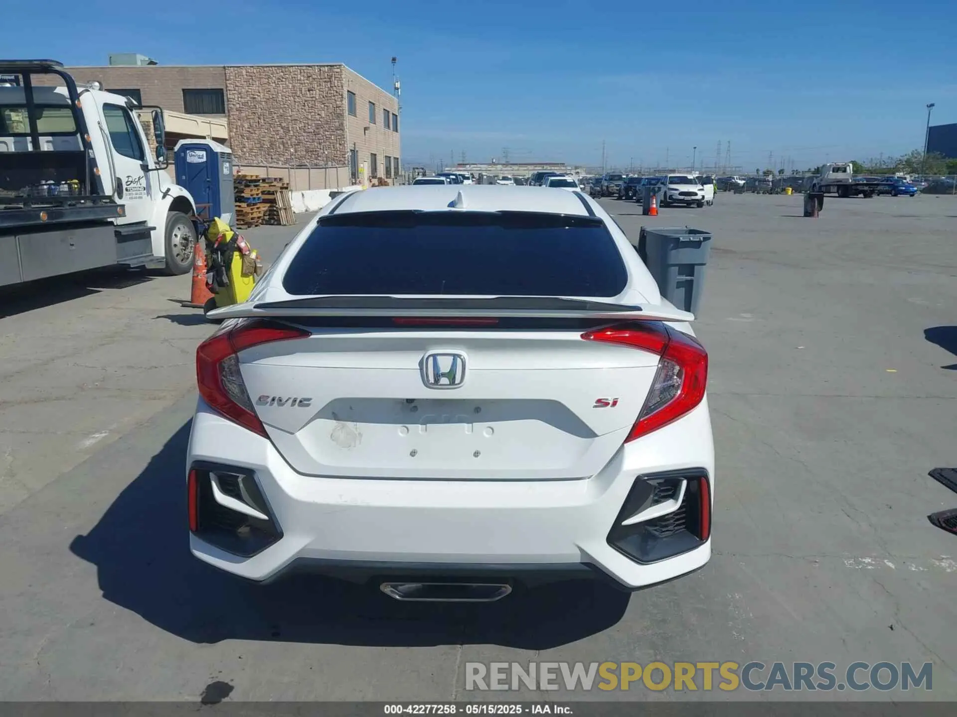 15 Photograph of a damaged car 2HGFC1E51LH700462 HONDA CIVIC SI 2020