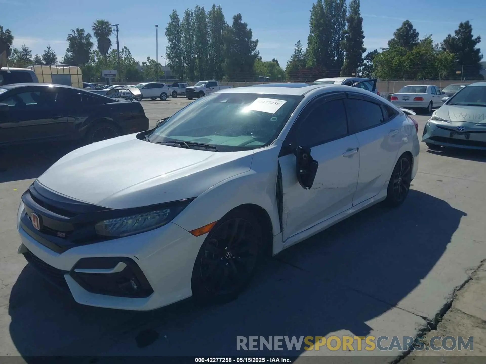 6 Photograph of a damaged car 2HGFC1E51LH700462 HONDA CIVIC SI 2020
