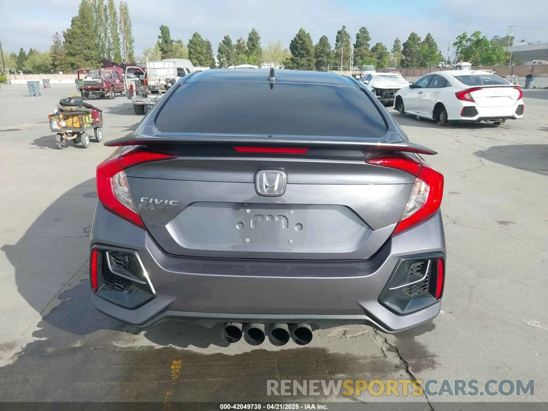 15 Photograph of a damaged car 2HGFC1E51LH705001 HONDA CIVIC SI 2020