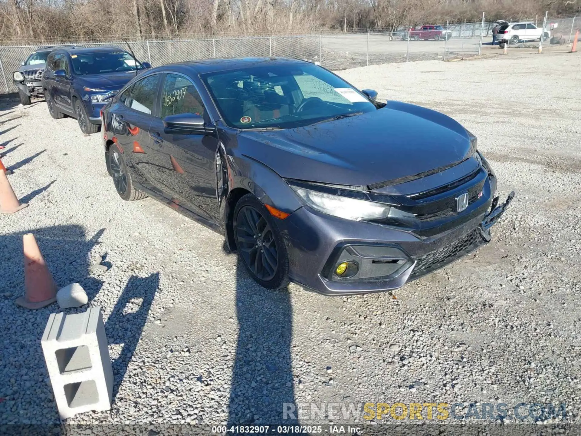 1 Photograph of a damaged car 2HGFC1E52LH702320 HONDA CIVIC SI 2020