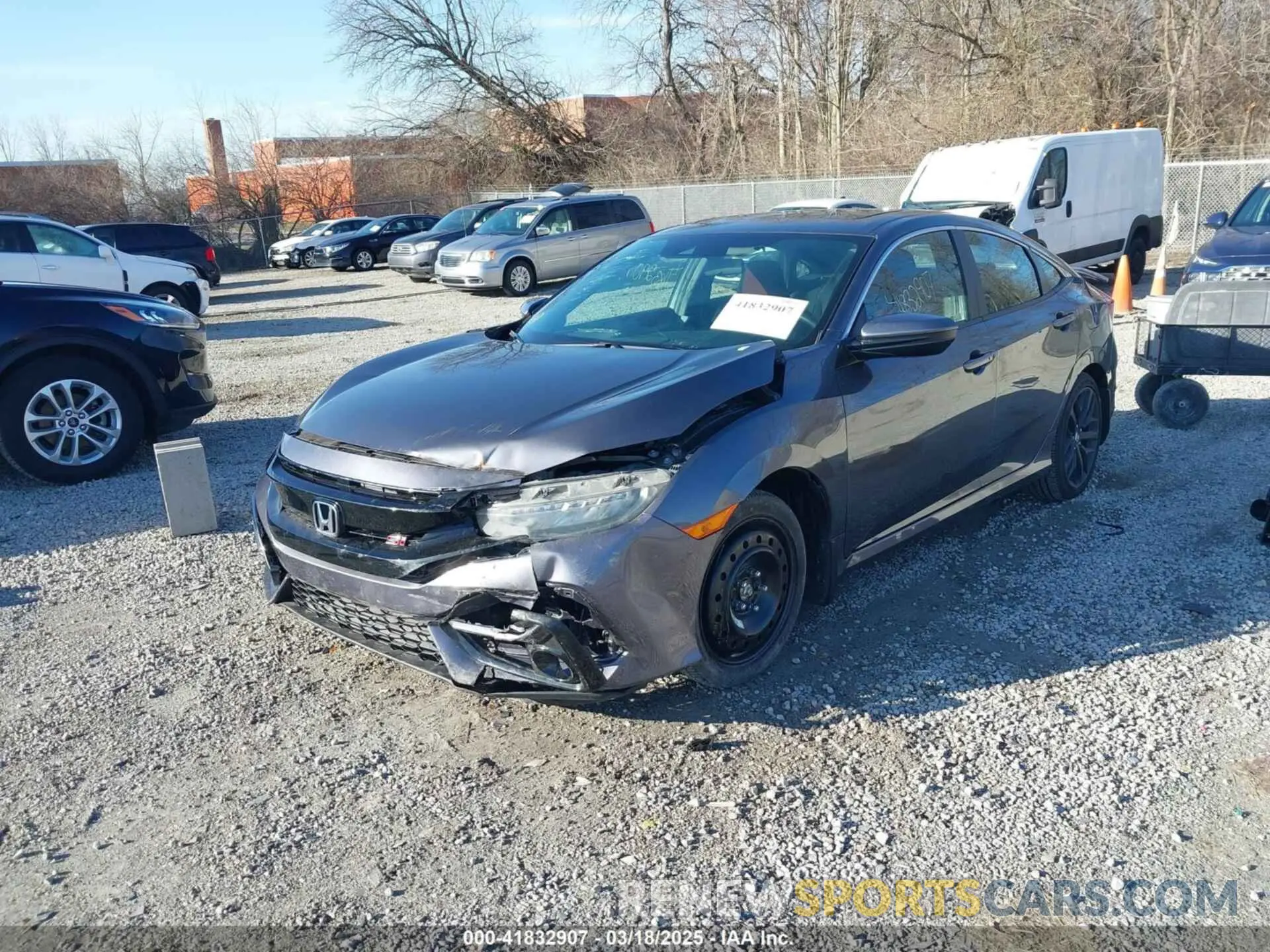 2 Photograph of a damaged car 2HGFC1E52LH702320 HONDA CIVIC SI 2020