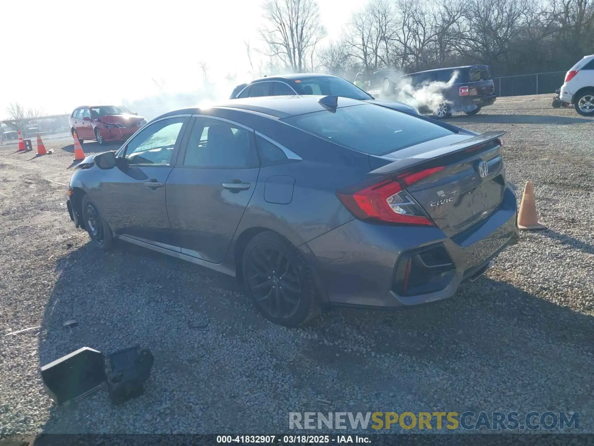 3 Photograph of a damaged car 2HGFC1E52LH702320 HONDA CIVIC SI 2020