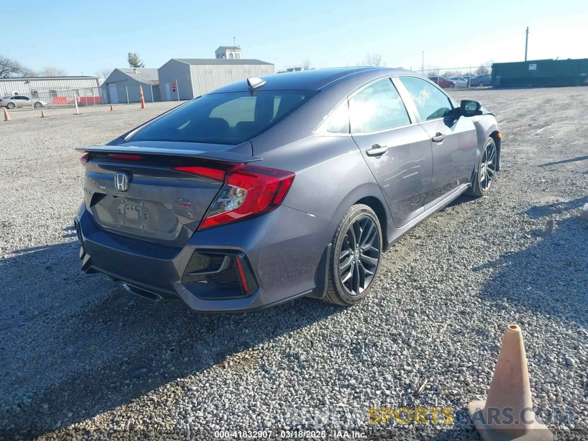 4 Photograph of a damaged car 2HGFC1E52LH702320 HONDA CIVIC SI 2020