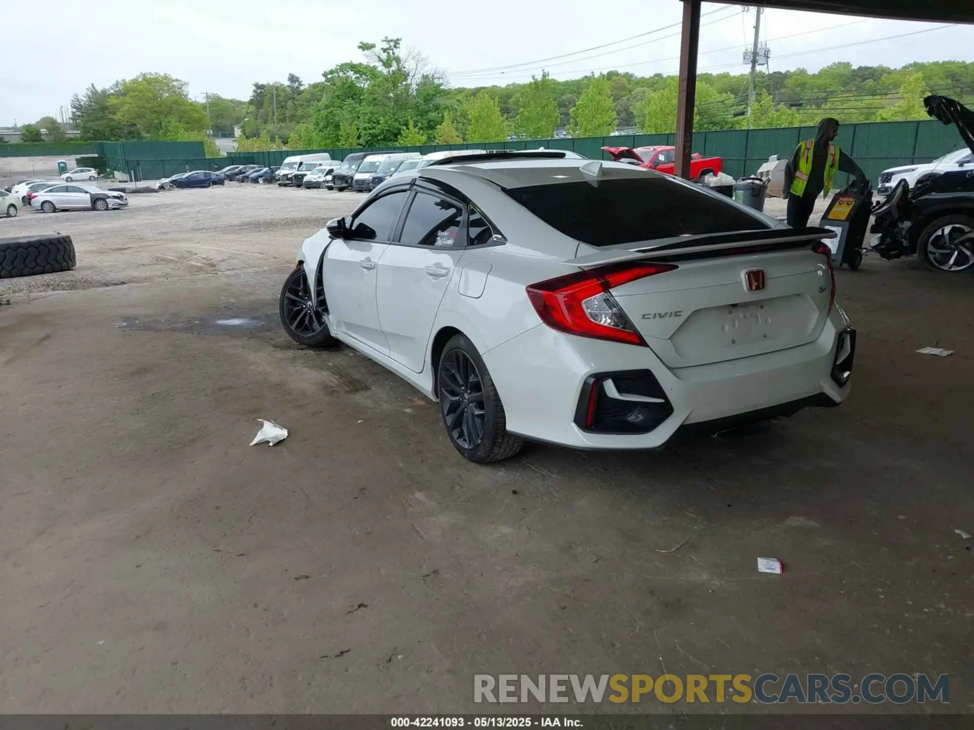 3 Photograph of a damaged car 2HGFC1E52LH702933 HONDA CIVIC SI 2020