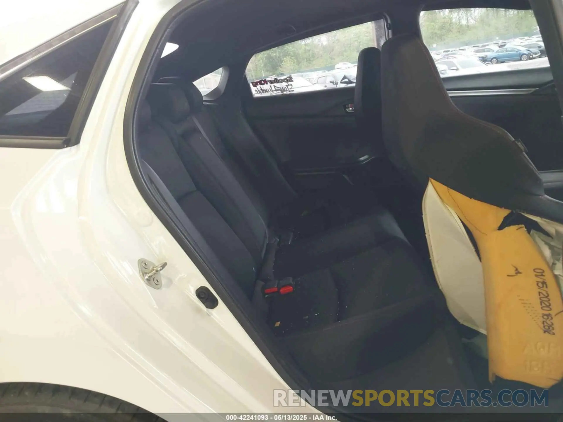8 Photograph of a damaged car 2HGFC1E52LH702933 HONDA CIVIC SI 2020