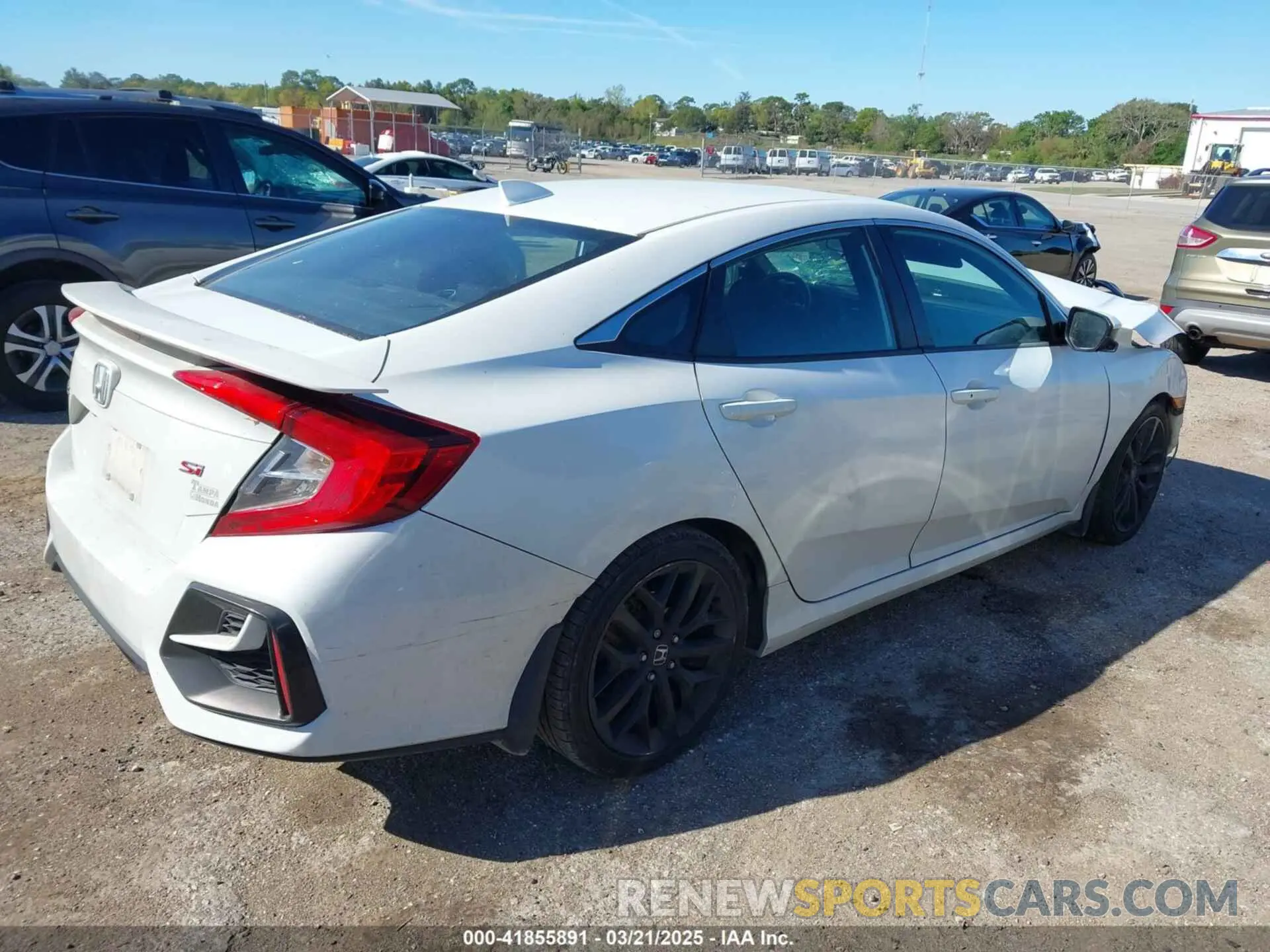 4 Photograph of a damaged car 2HGFC1E52LH704715 HONDA CIVIC SI 2020