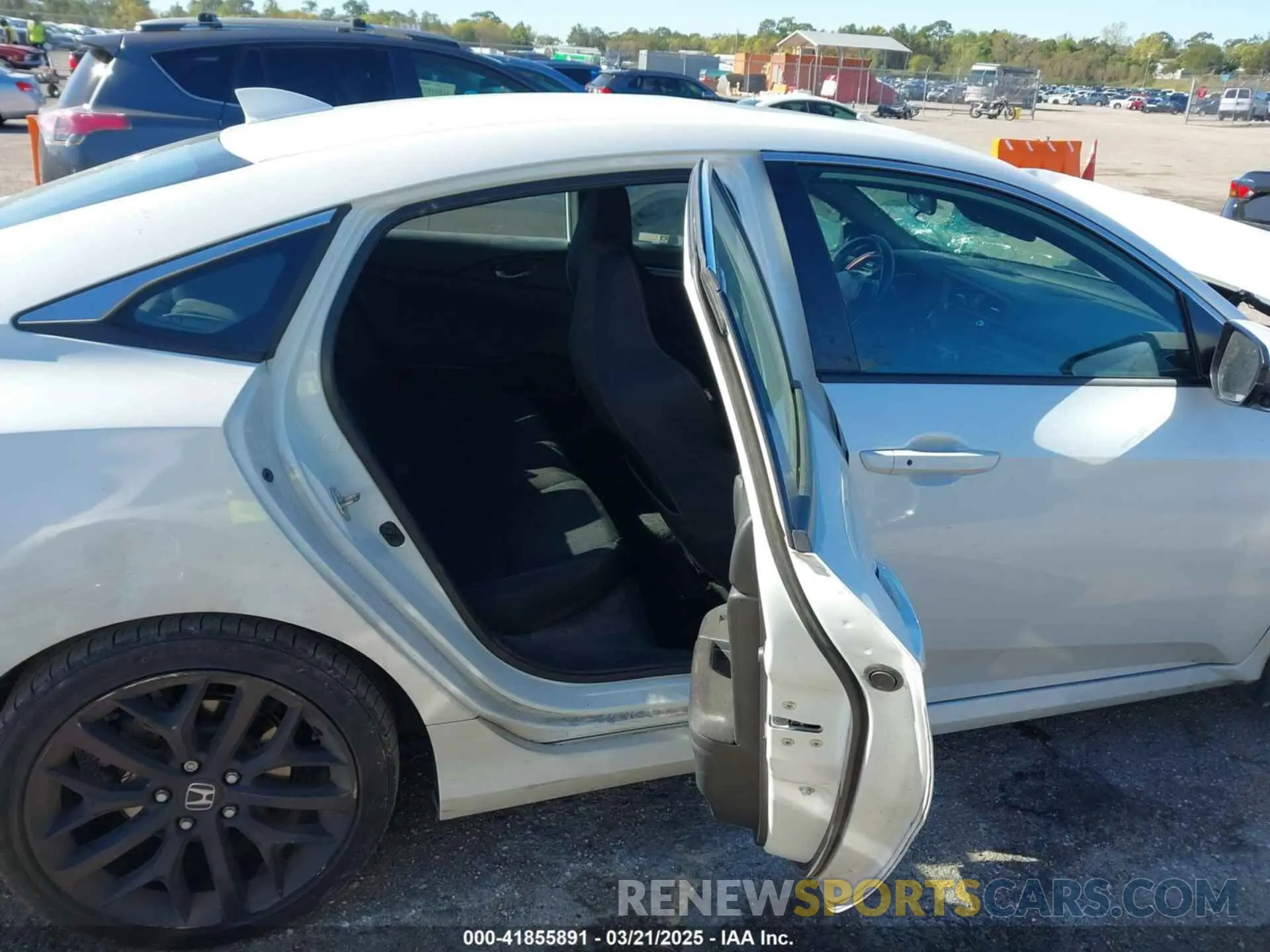 8 Photograph of a damaged car 2HGFC1E52LH704715 HONDA CIVIC SI 2020