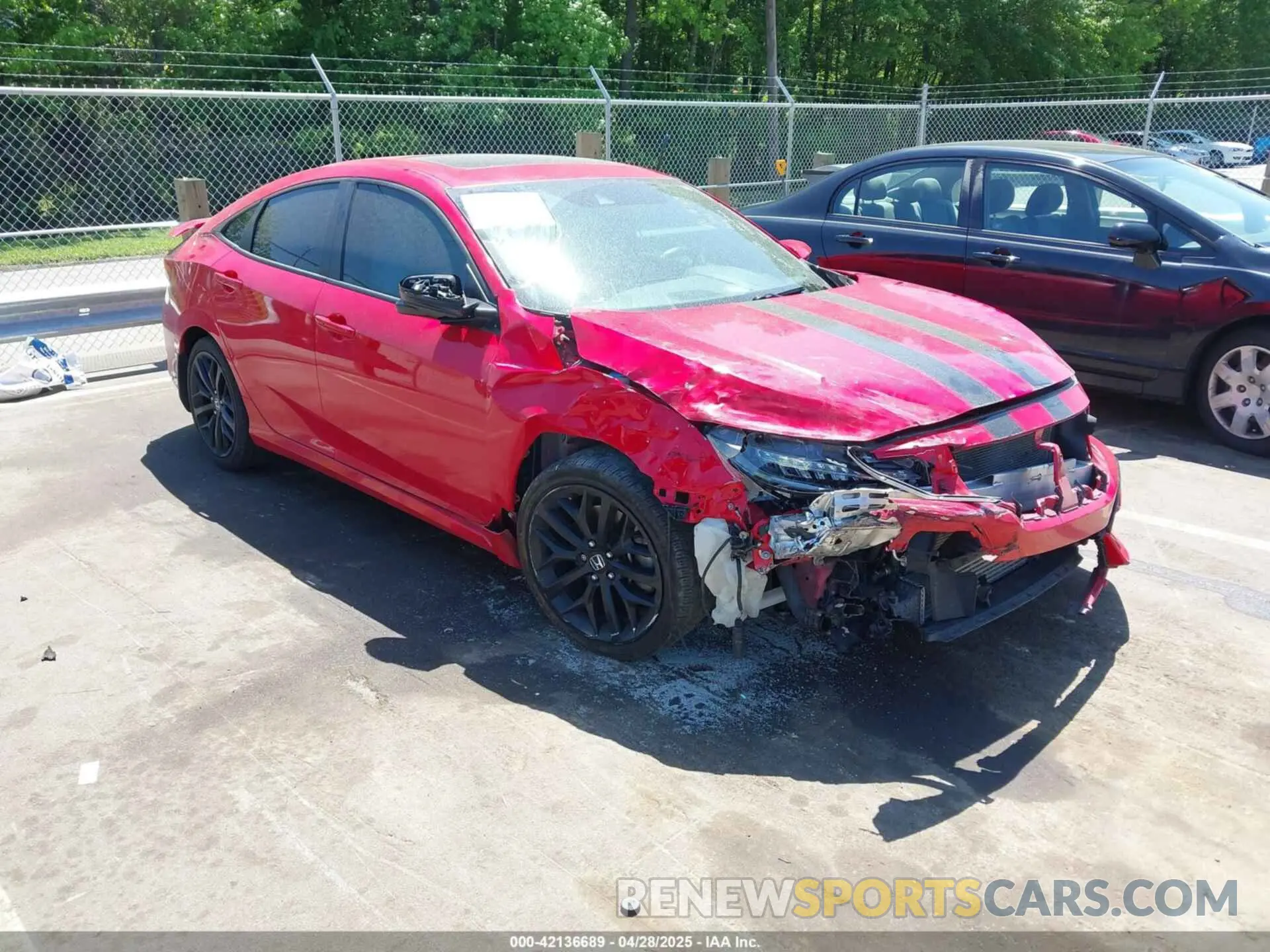1 Photograph of a damaged car 2HGFC1E52LH707520 HONDA CIVIC SI 2020