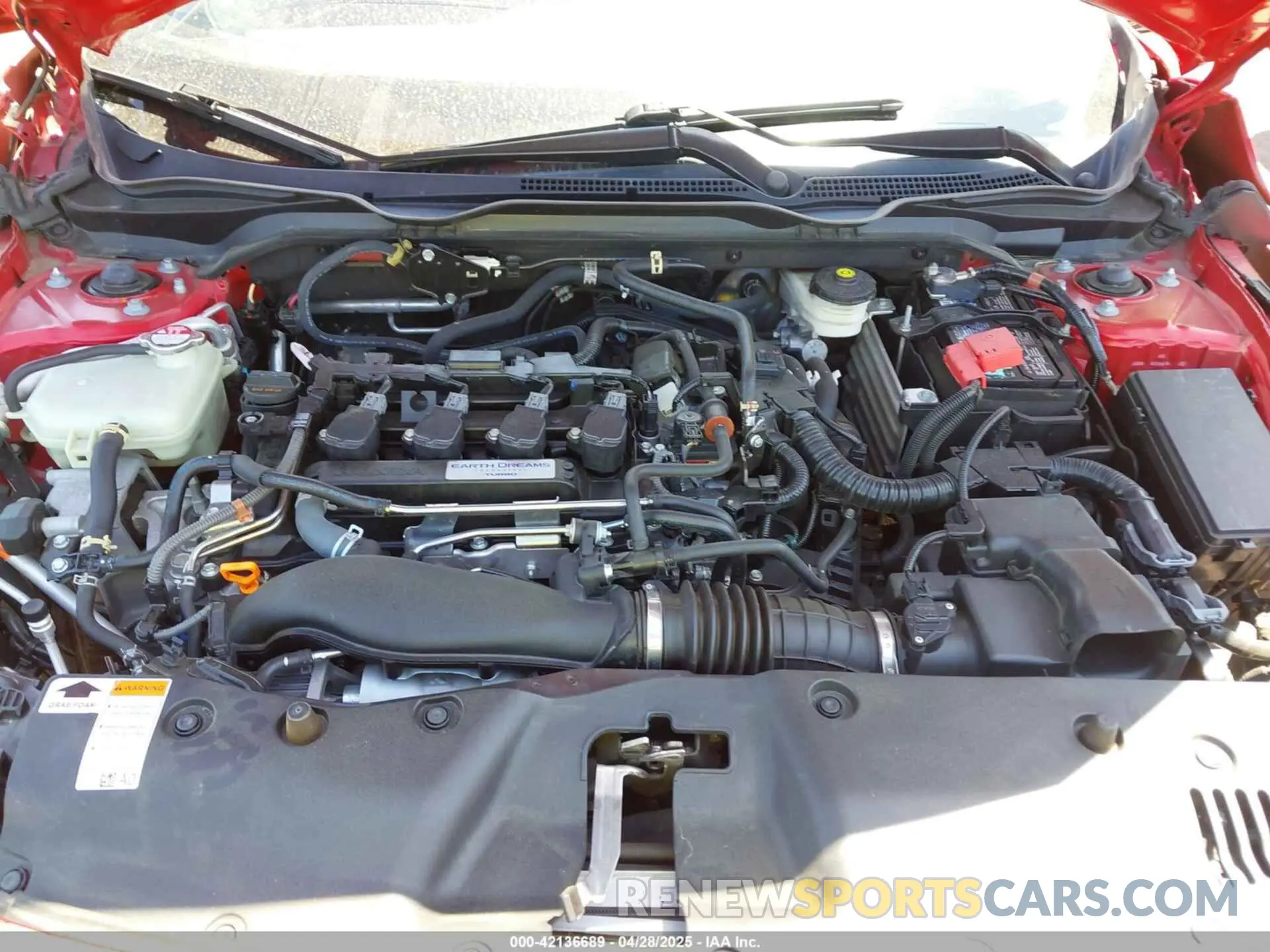 10 Photograph of a damaged car 2HGFC1E52LH707520 HONDA CIVIC SI 2020