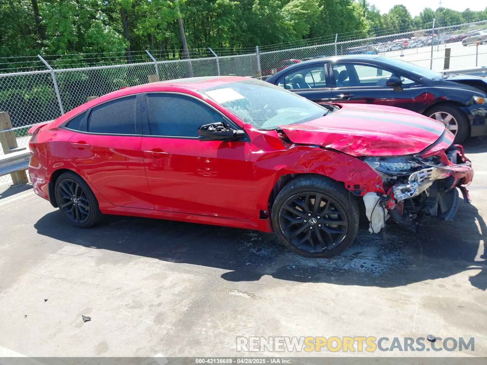 14 Photograph of a damaged car 2HGFC1E52LH707520 HONDA CIVIC SI 2020