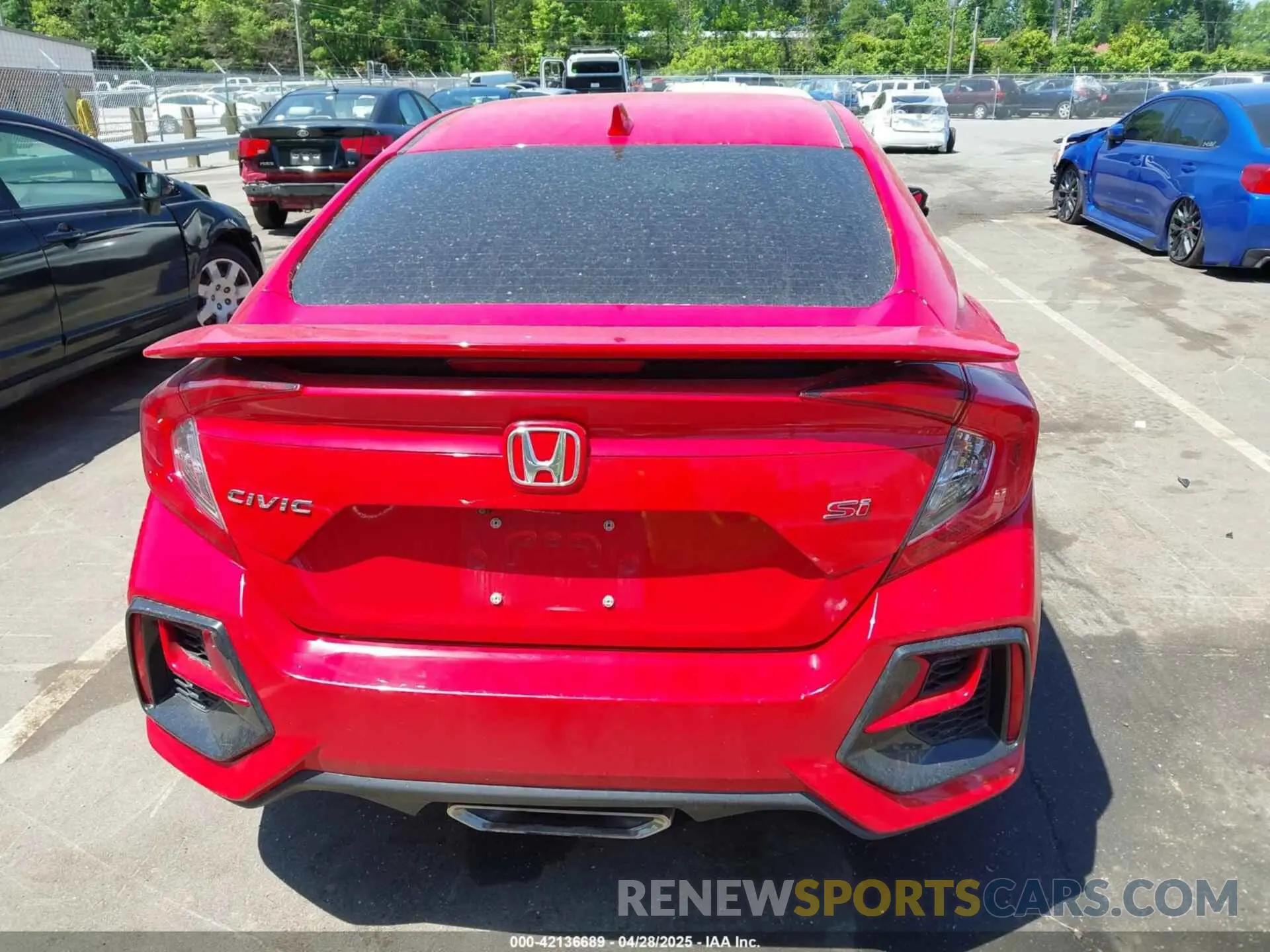 17 Photograph of a damaged car 2HGFC1E52LH707520 HONDA CIVIC SI 2020