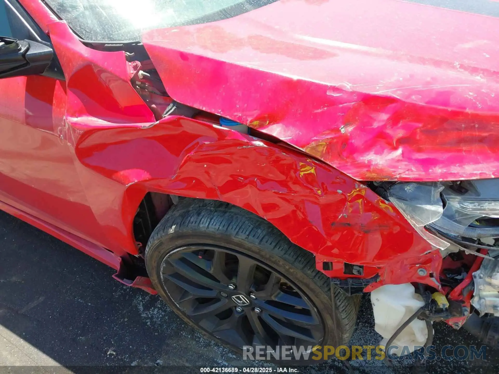 6 Photograph of a damaged car 2HGFC1E52LH707520 HONDA CIVIC SI 2020