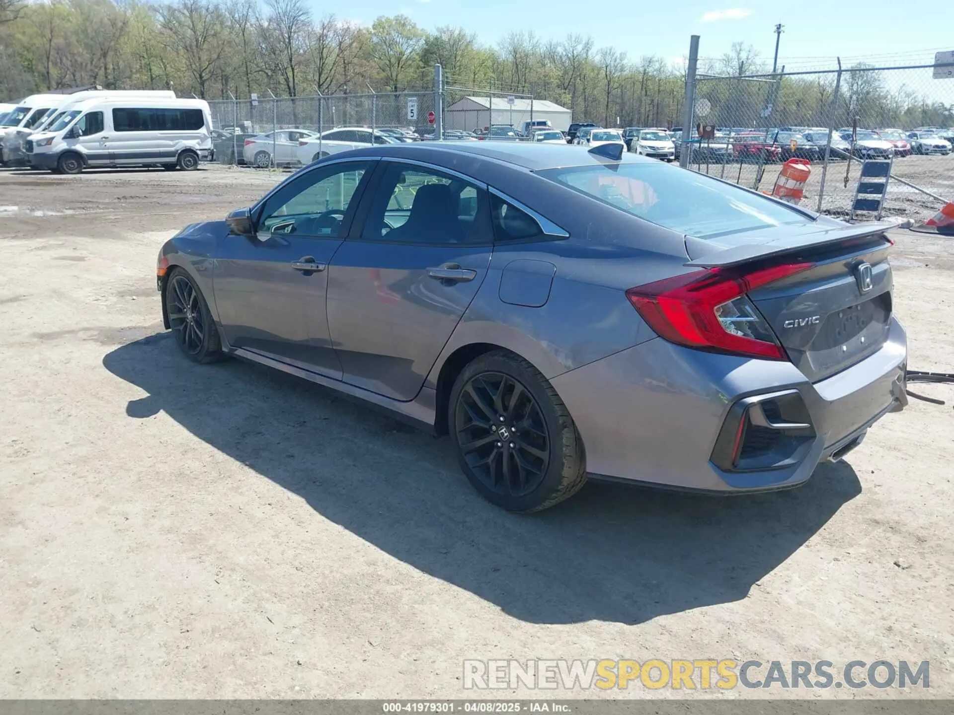 3 Photograph of a damaged car 2HGFC1E53LH704576 HONDA CIVIC SI 2020