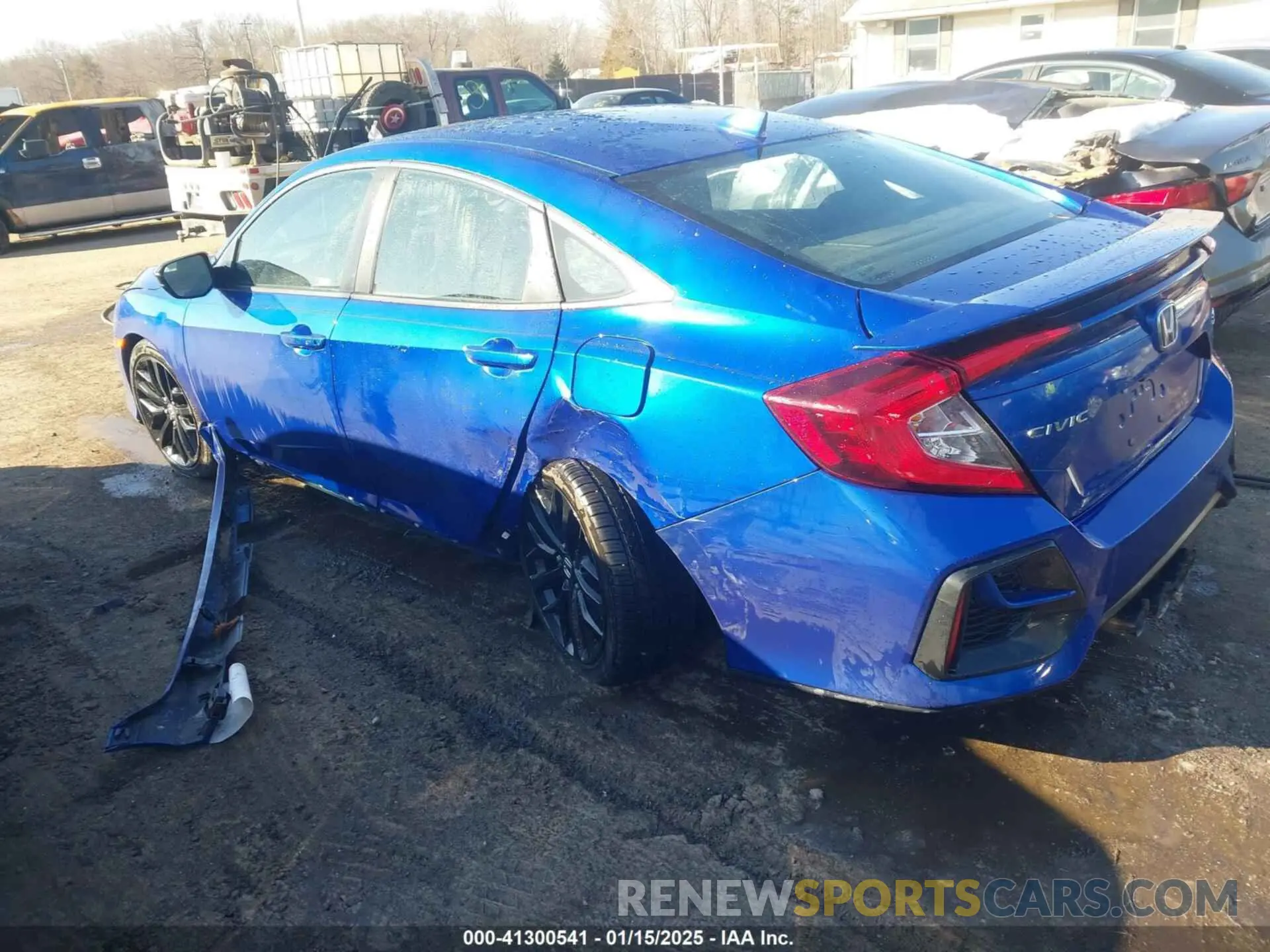 3 Photograph of a damaged car 2HGFC1E54LH704828 HONDA CIVIC SI 2020