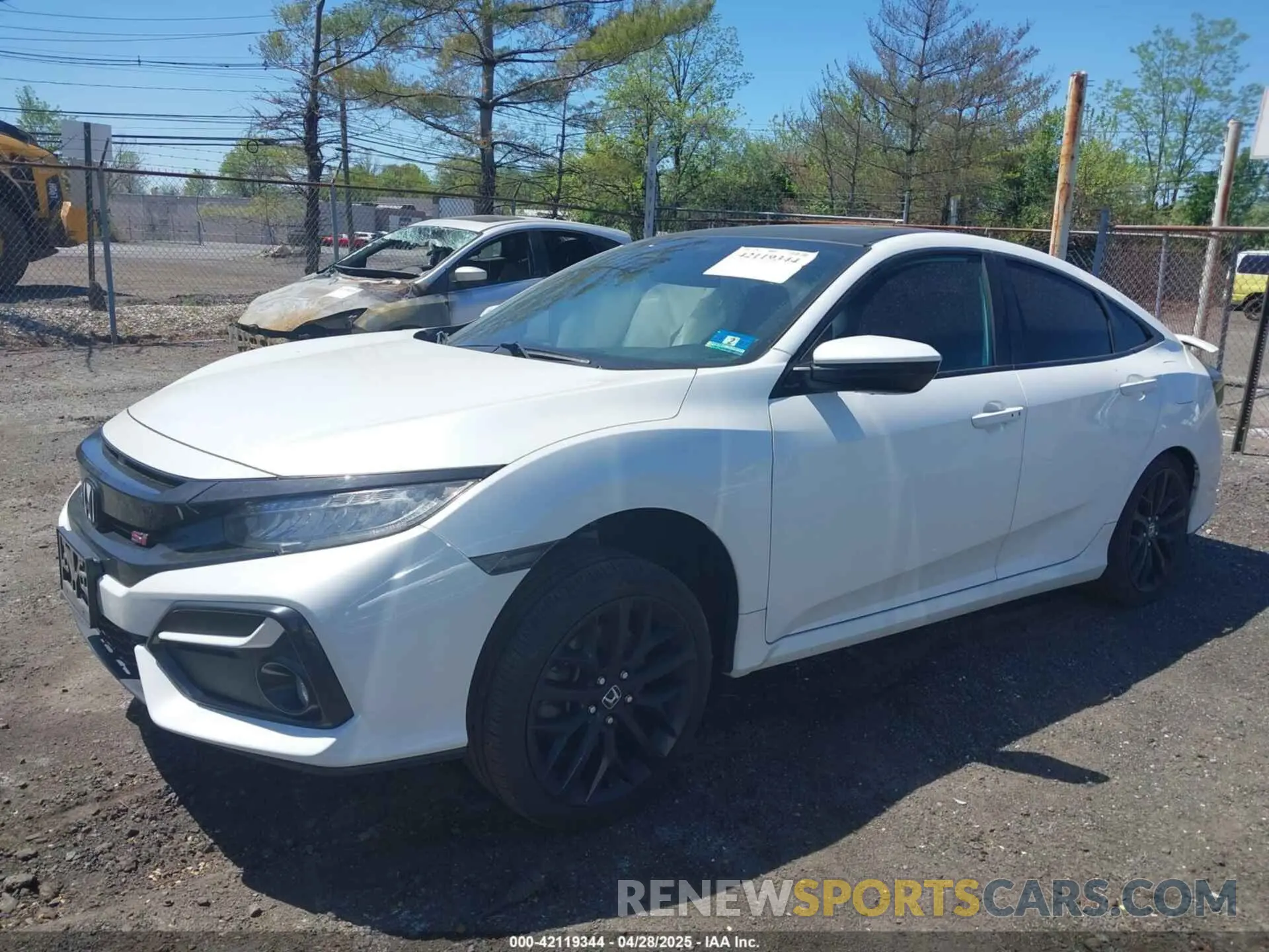 2 Photograph of a damaged car 2HGFC1E55LH702716 HONDA CIVIC SI 2020