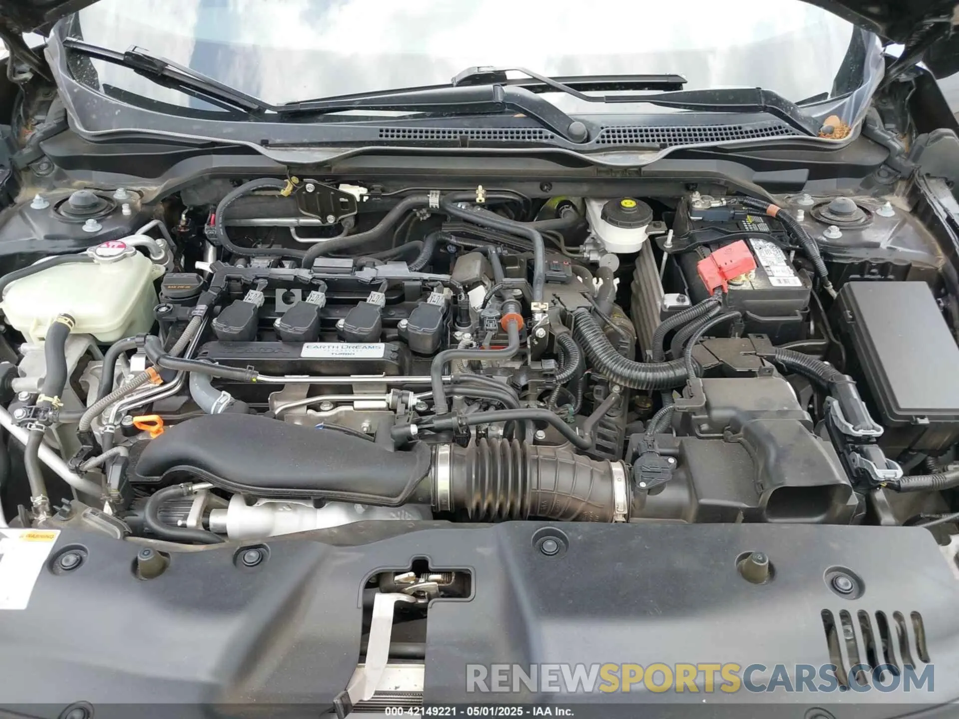 10 Photograph of a damaged car 2HGFC1E55LH705115 HONDA CIVIC SI 2020