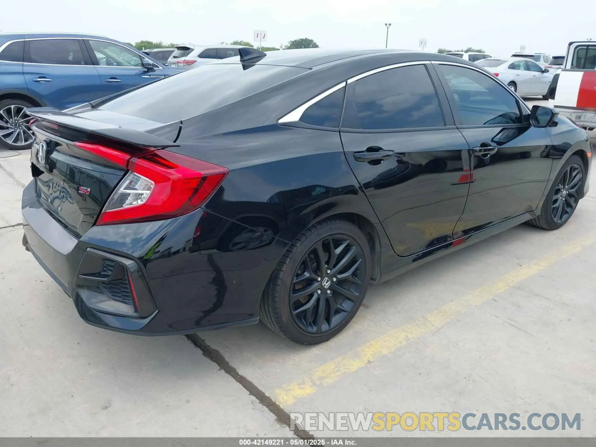4 Photograph of a damaged car 2HGFC1E55LH705115 HONDA CIVIC SI 2020