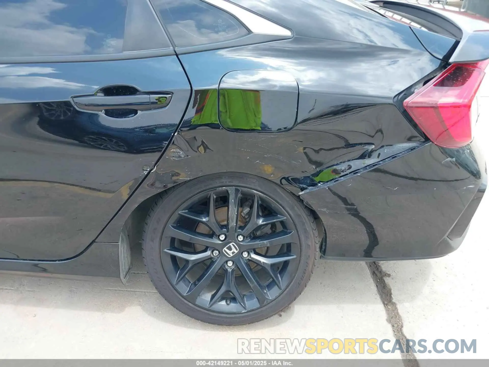 6 Photograph of a damaged car 2HGFC1E55LH705115 HONDA CIVIC SI 2020
