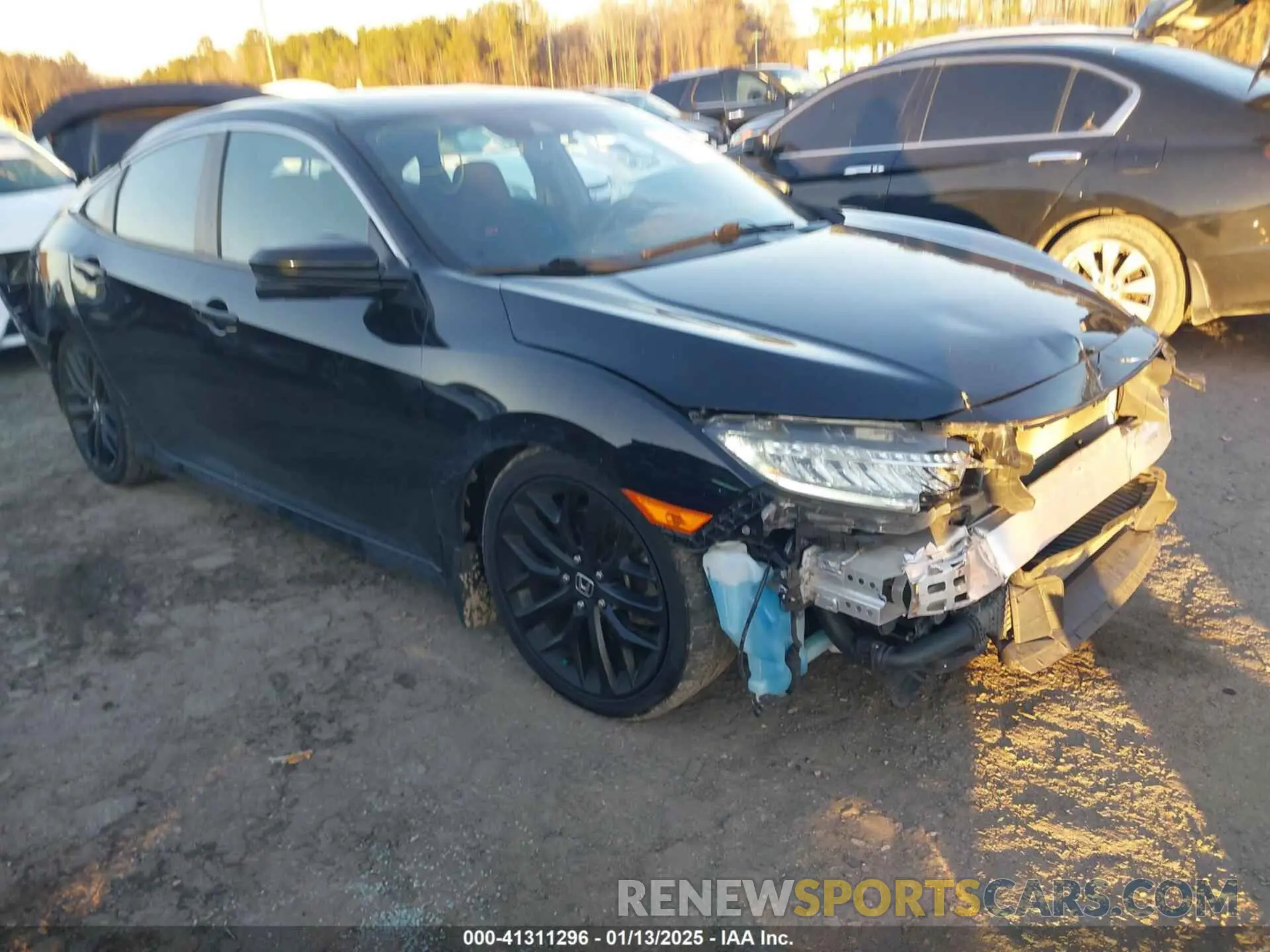 1 Photograph of a damaged car 2HGFC1E56LH702515 HONDA CIVIC SI 2020