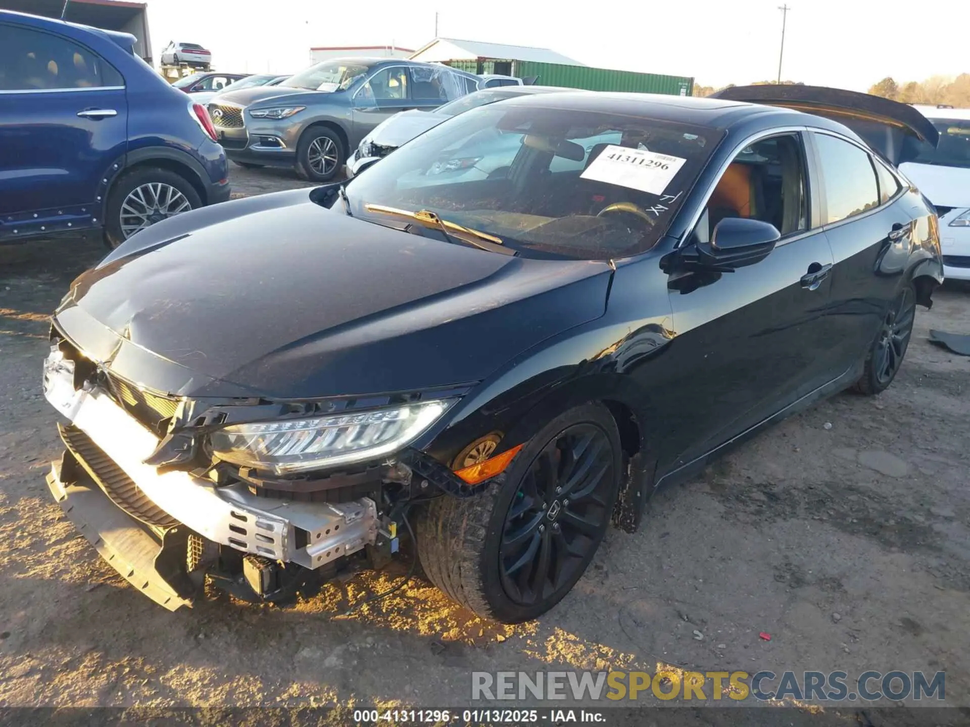 2 Photograph of a damaged car 2HGFC1E56LH702515 HONDA CIVIC SI 2020