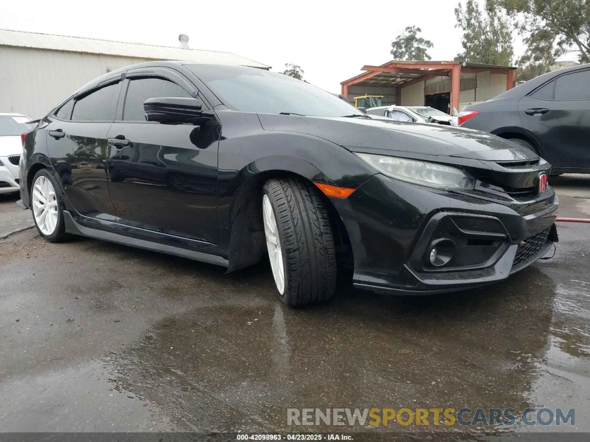 1 Photograph of a damaged car 2HGFC1E57LH700272 HONDA CIVIC SI 2020