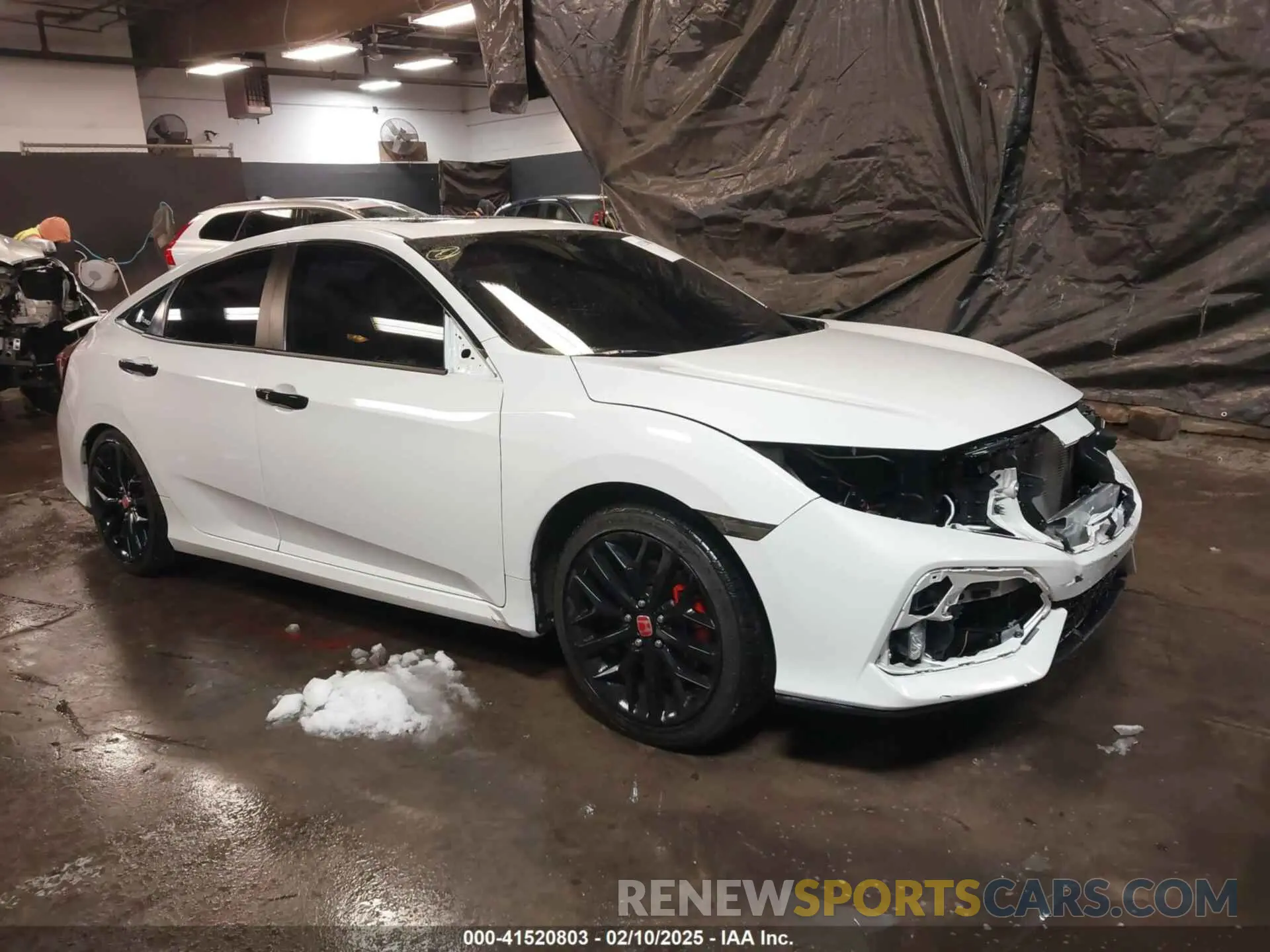 1 Photograph of a damaged car 2HGFC1E58LH700541 HONDA CIVIC SI 2020